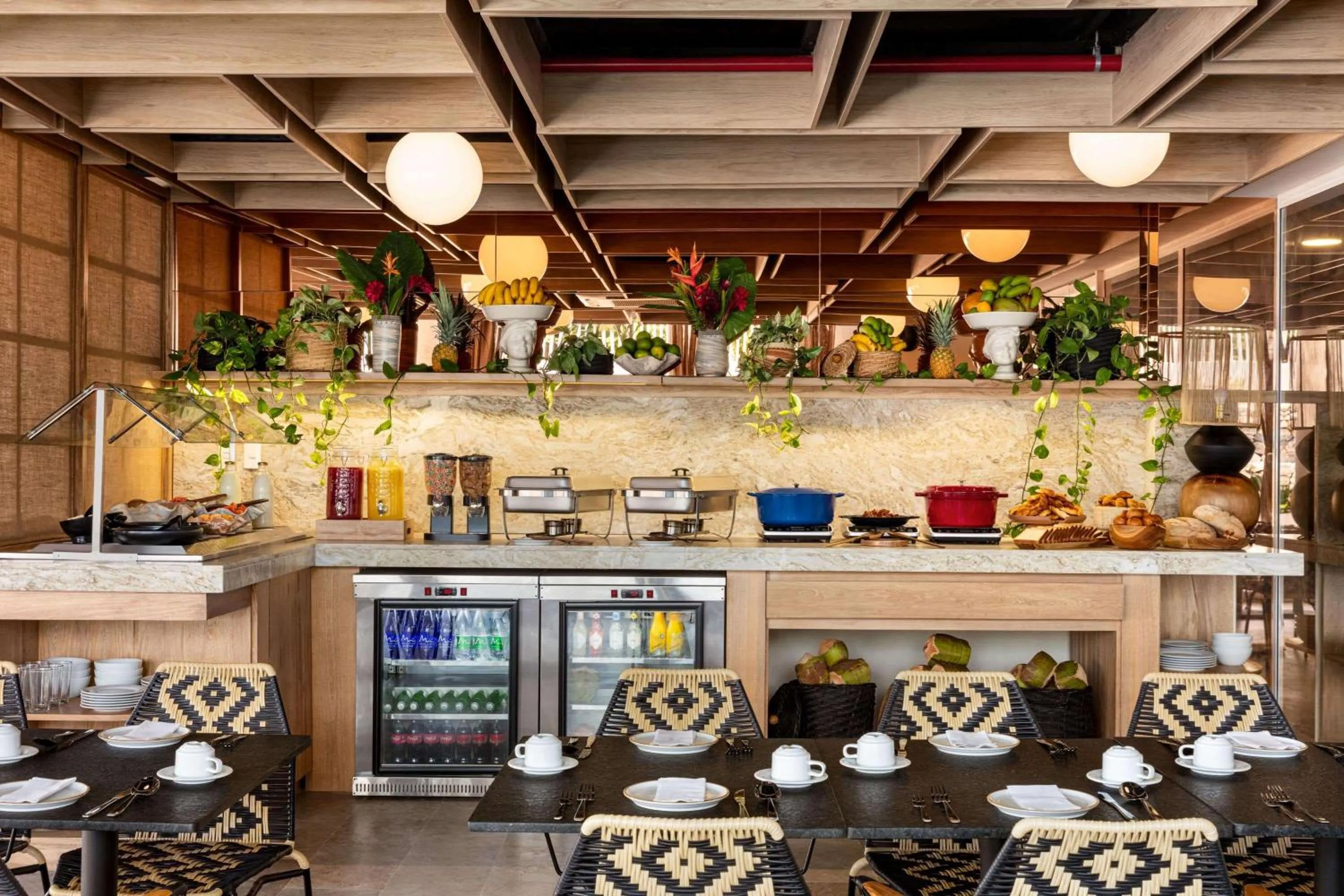 Breakfast in Wyndham Residences Santa Marta Aluna Beach Club