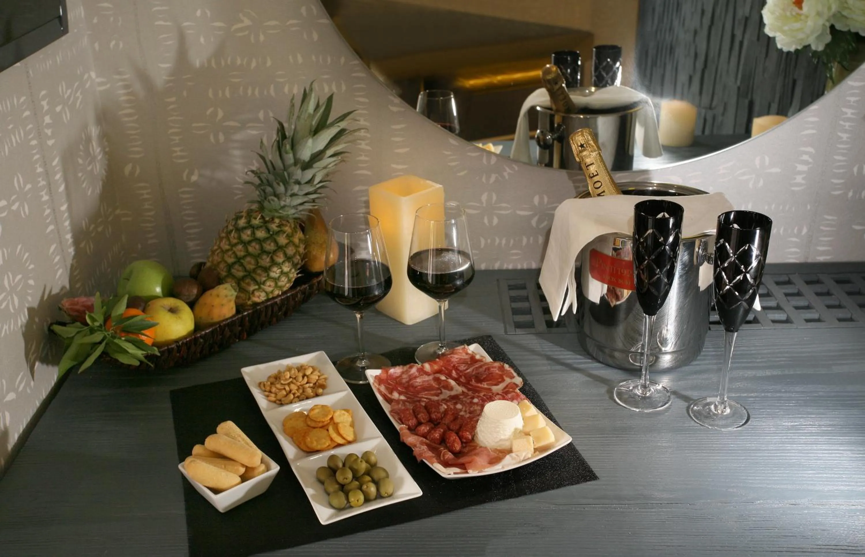 Food and drinks in Hotel Tiro a Volo