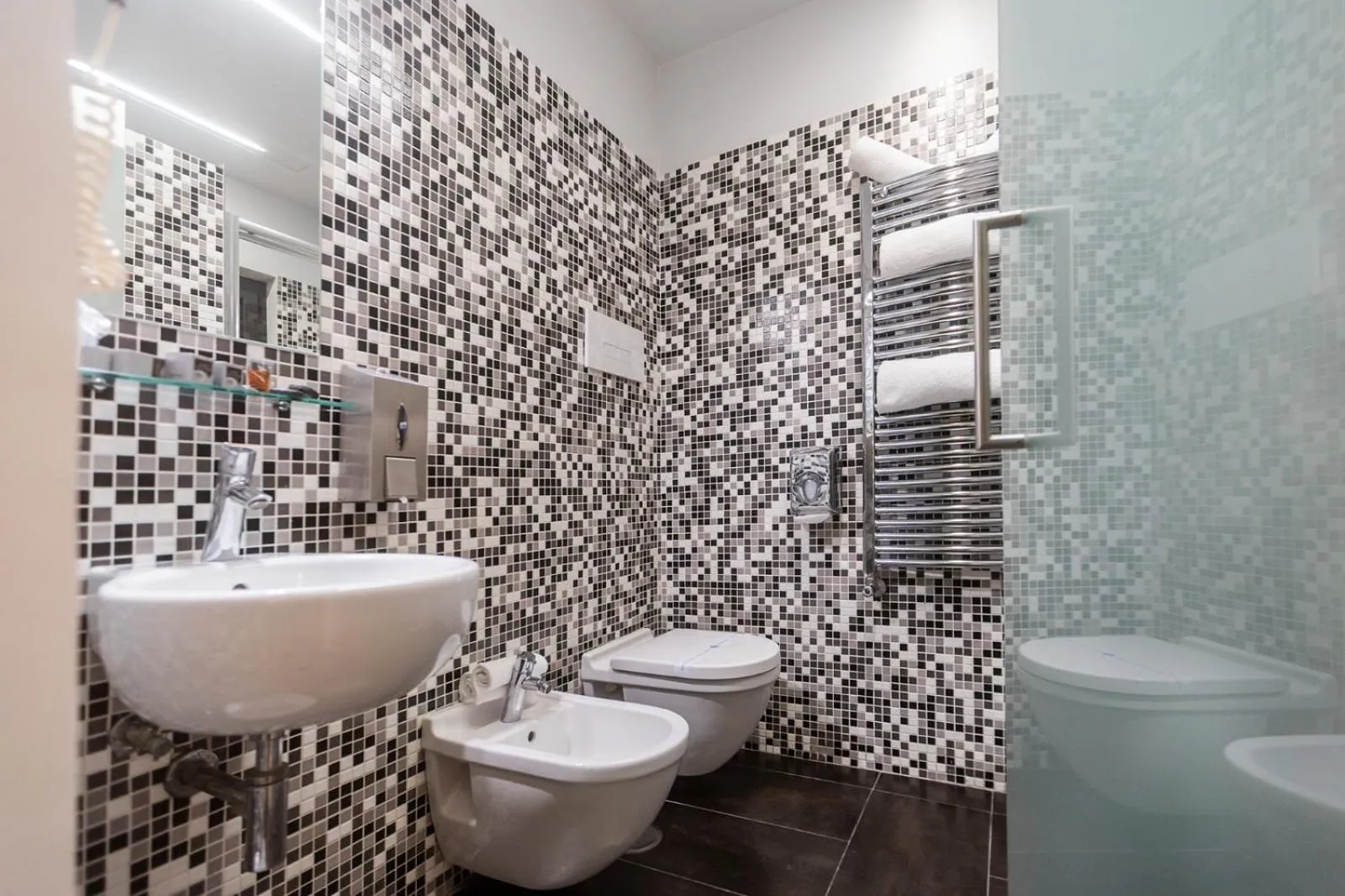 Bathroom in Hotel Tiro a Volo