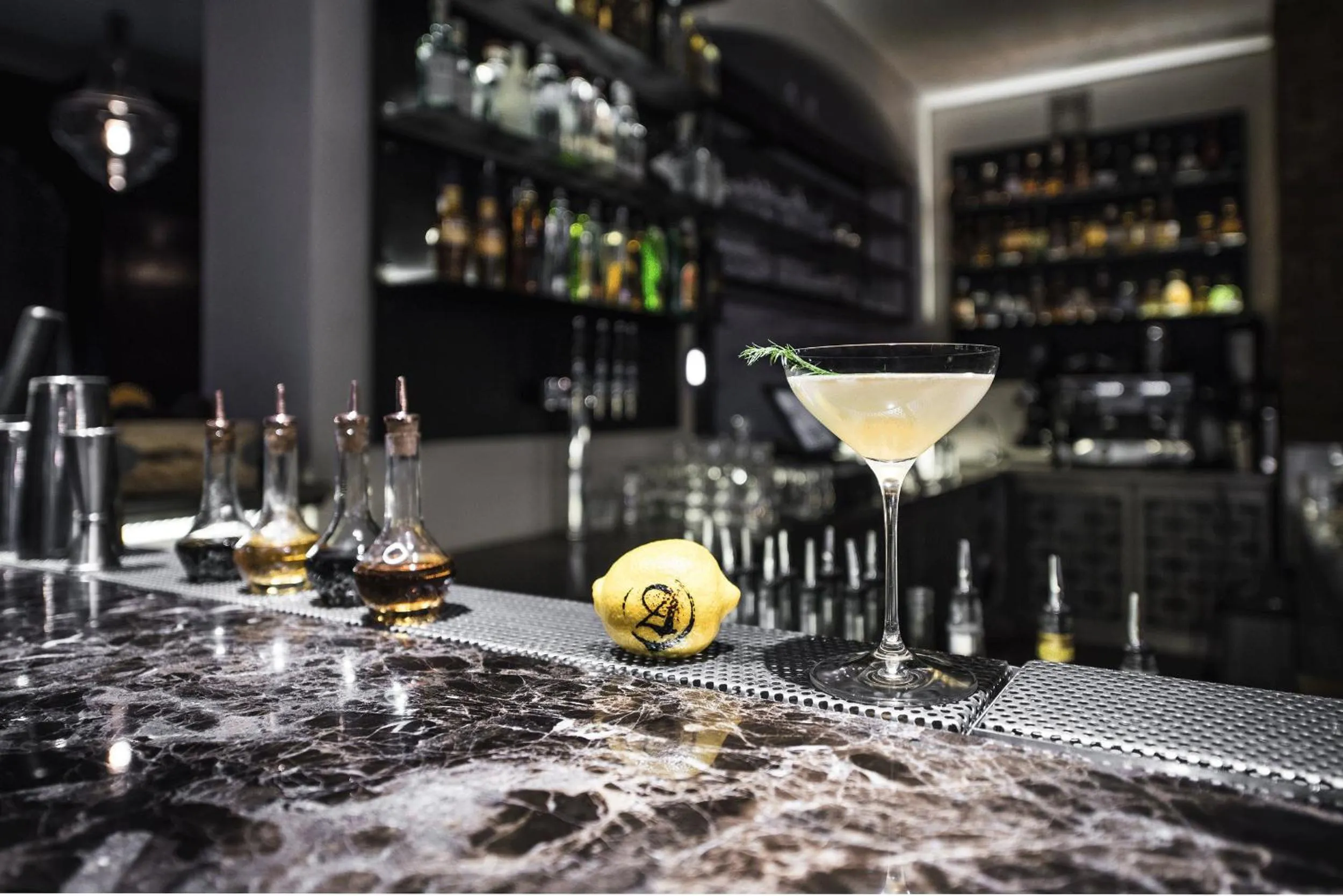 Lounge or bar in Apótek Hotel Reykjavík by Keahotels