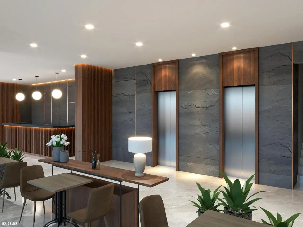 Lobby or reception in Citadines Connect Airport Jakarta Hotel