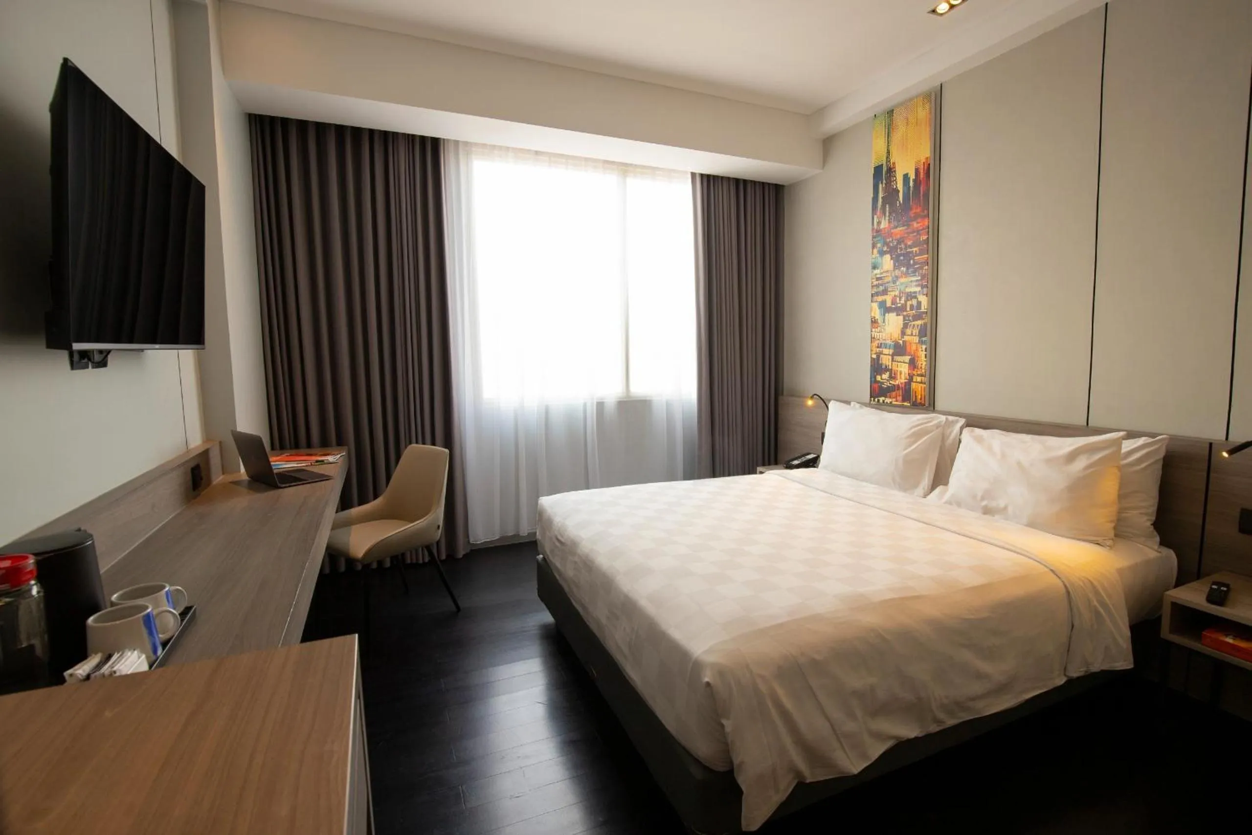 Bedroom, Bed in Swiss-Belinn Airport Jakarta