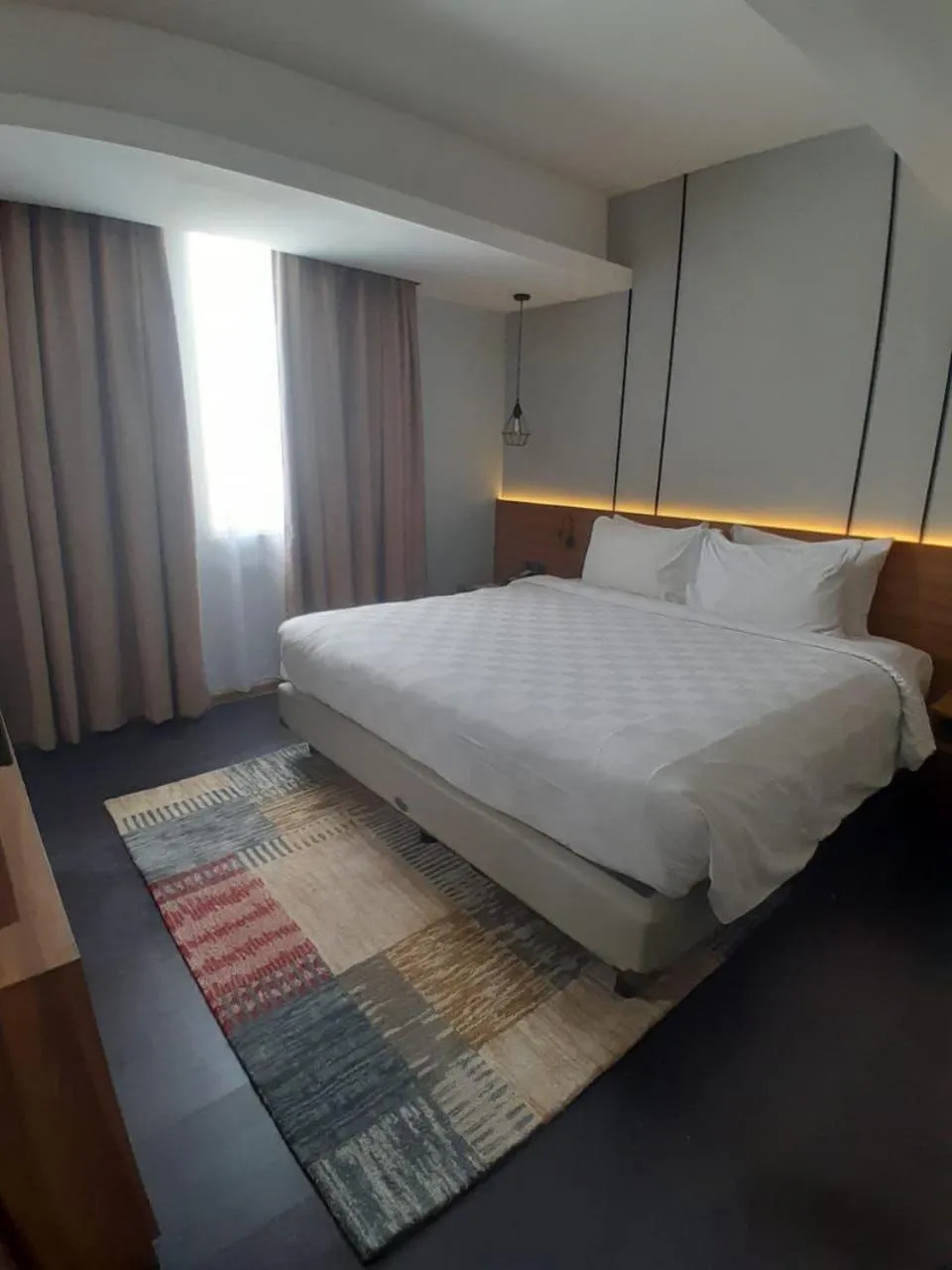 Bed in Citadines Connect Airport Jakarta Hotel