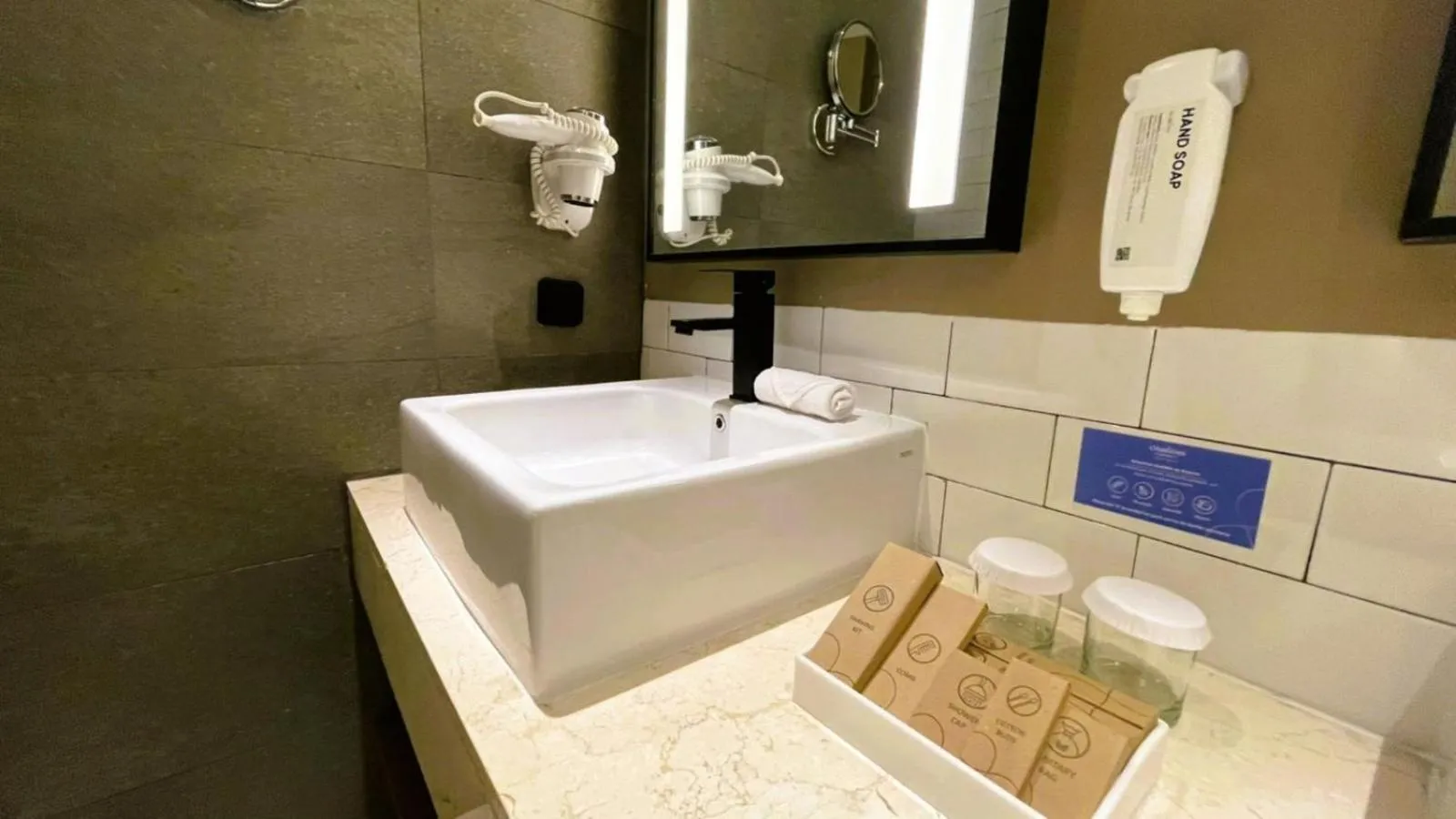Bathroom in Citadines Connect Airport Jakarta Hotel