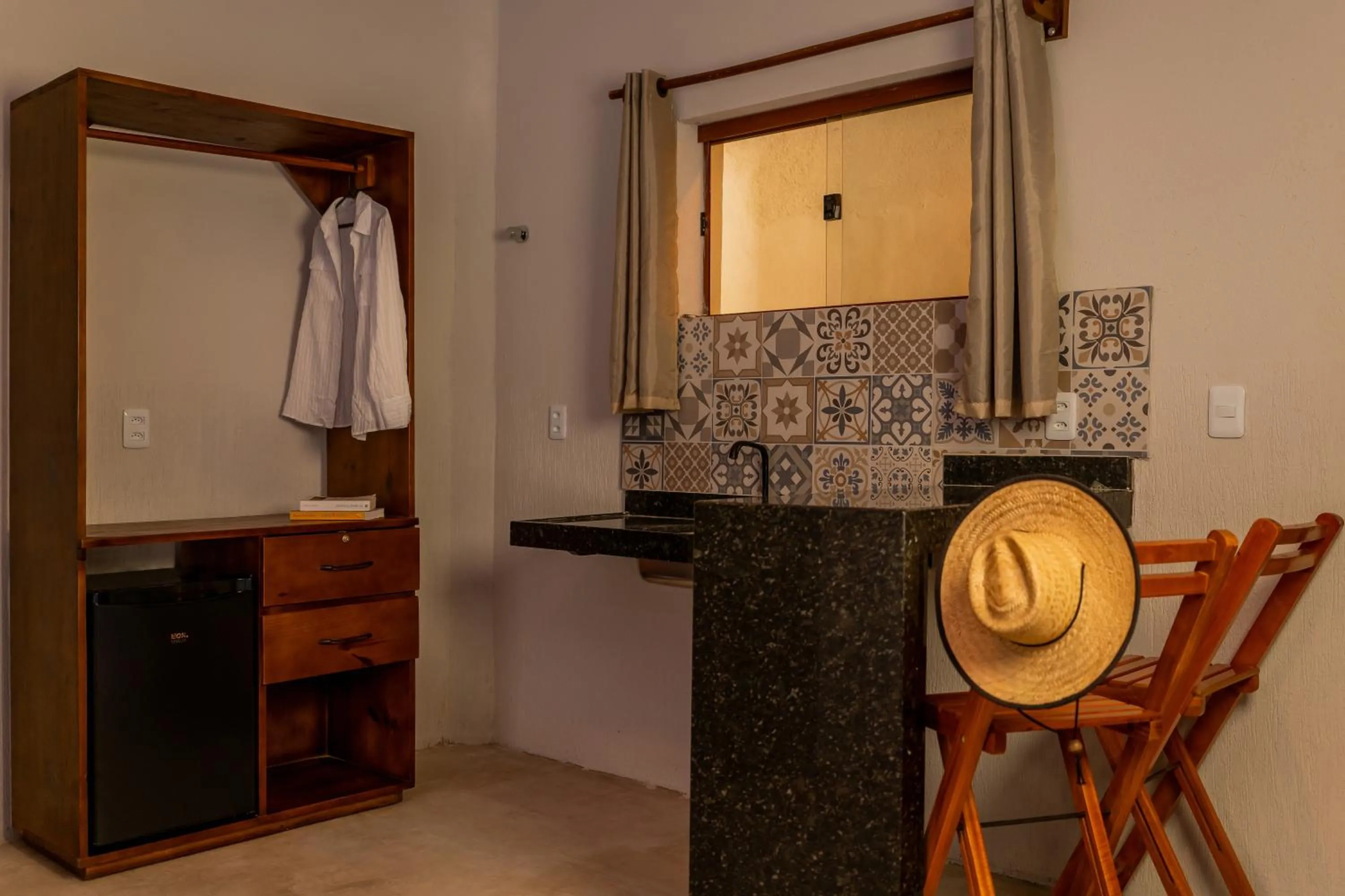 Photo of the whole room in Pousada Rota do Kite Preá