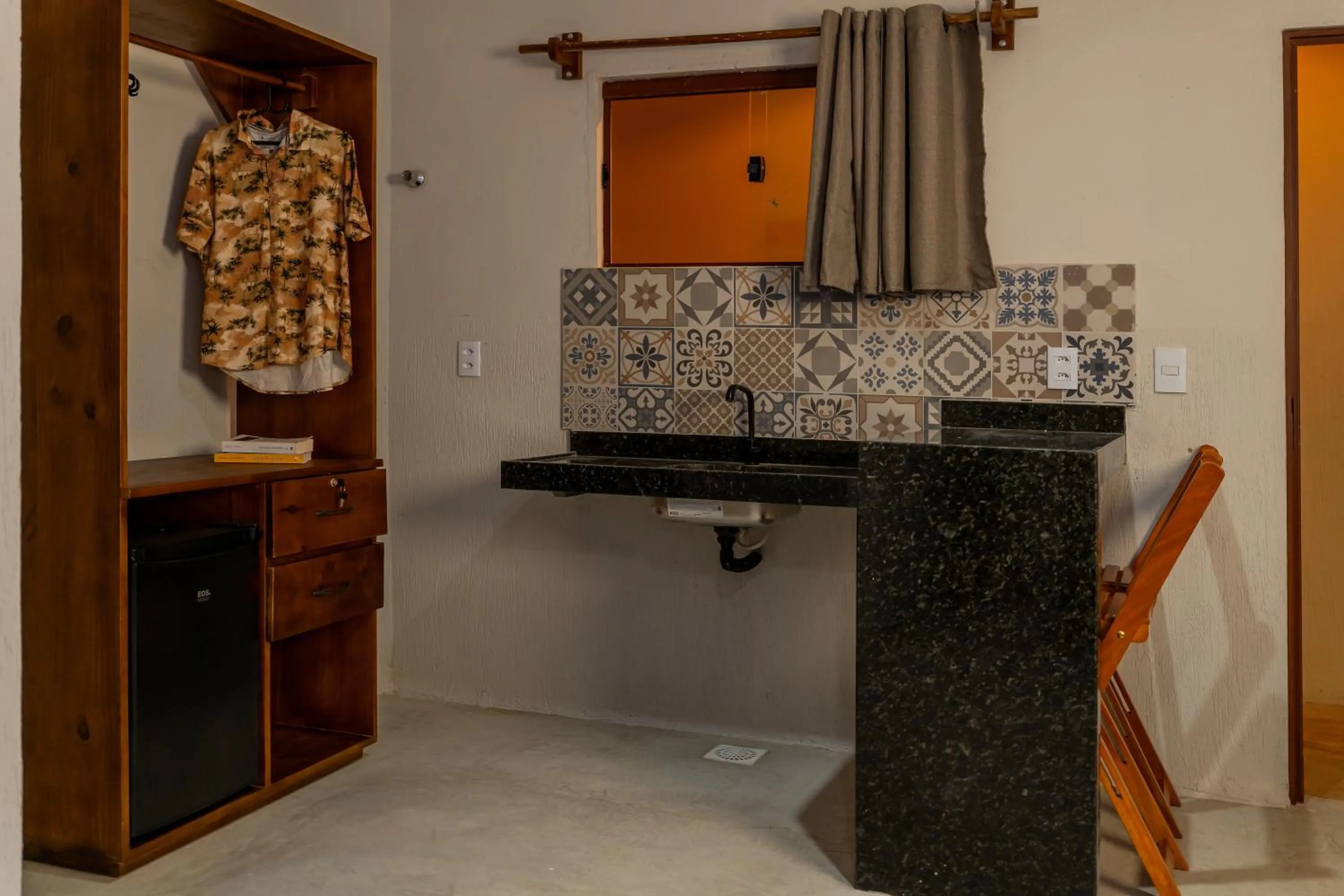 Photo of the whole room in Pousada Rota do Kite Preá