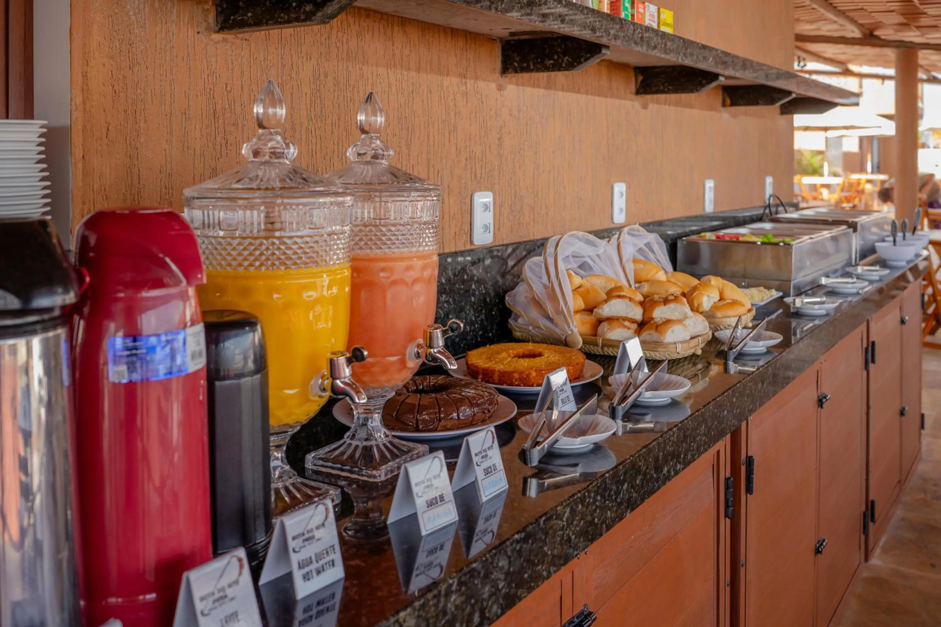 Breakfast in Pousada Rota do Kite Preá