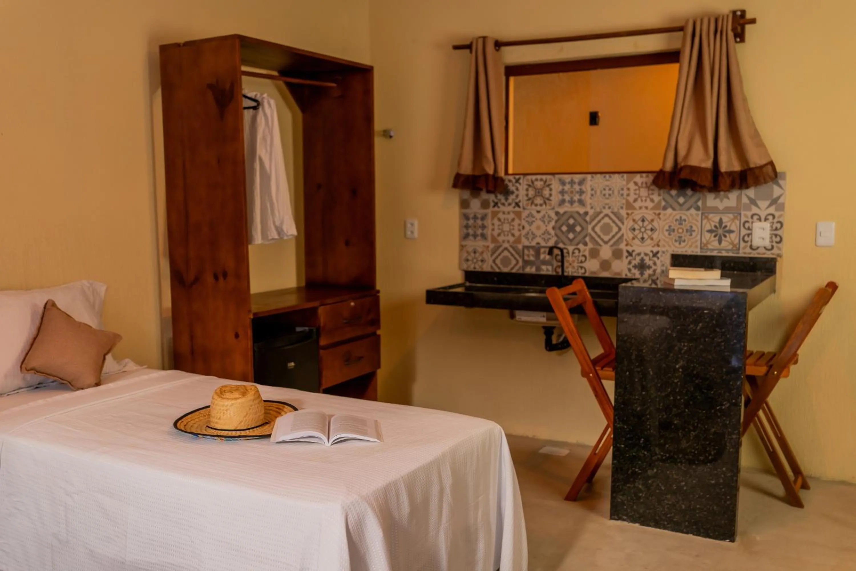 Photo of the whole room in Pousada Rota do Kite Preá