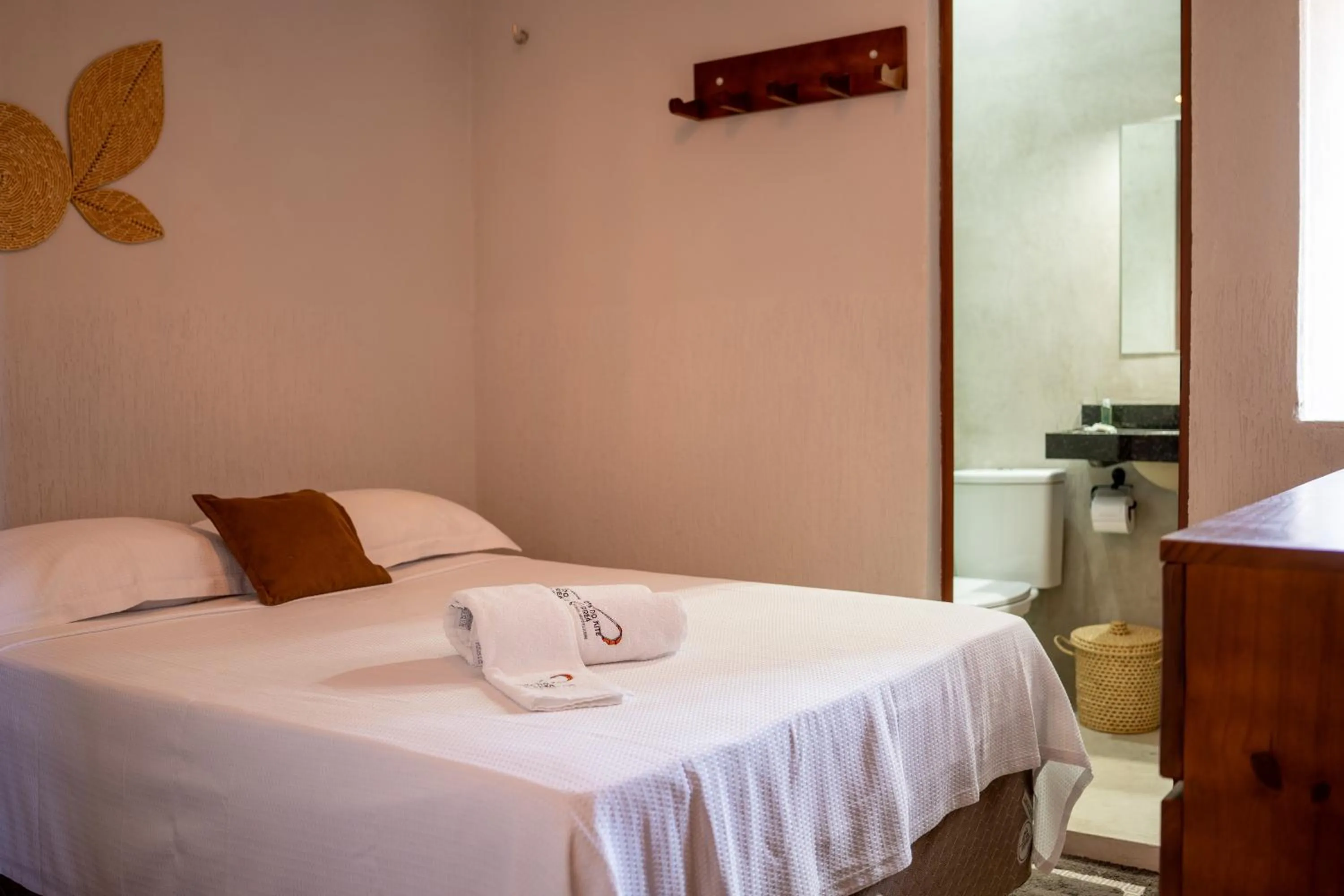 Bed in Pousada Rota do Kite Preá