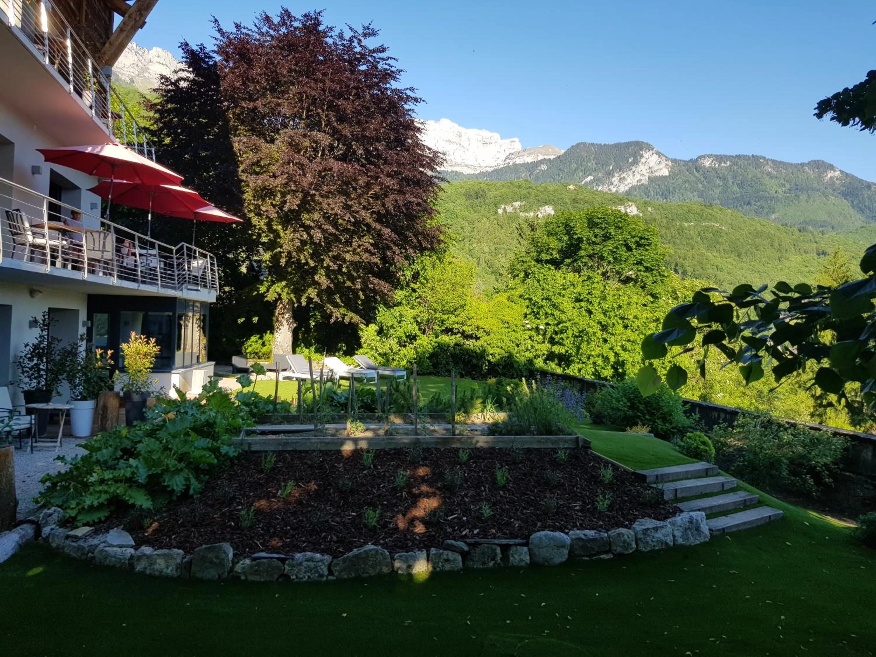Garden in Chalet Christine
