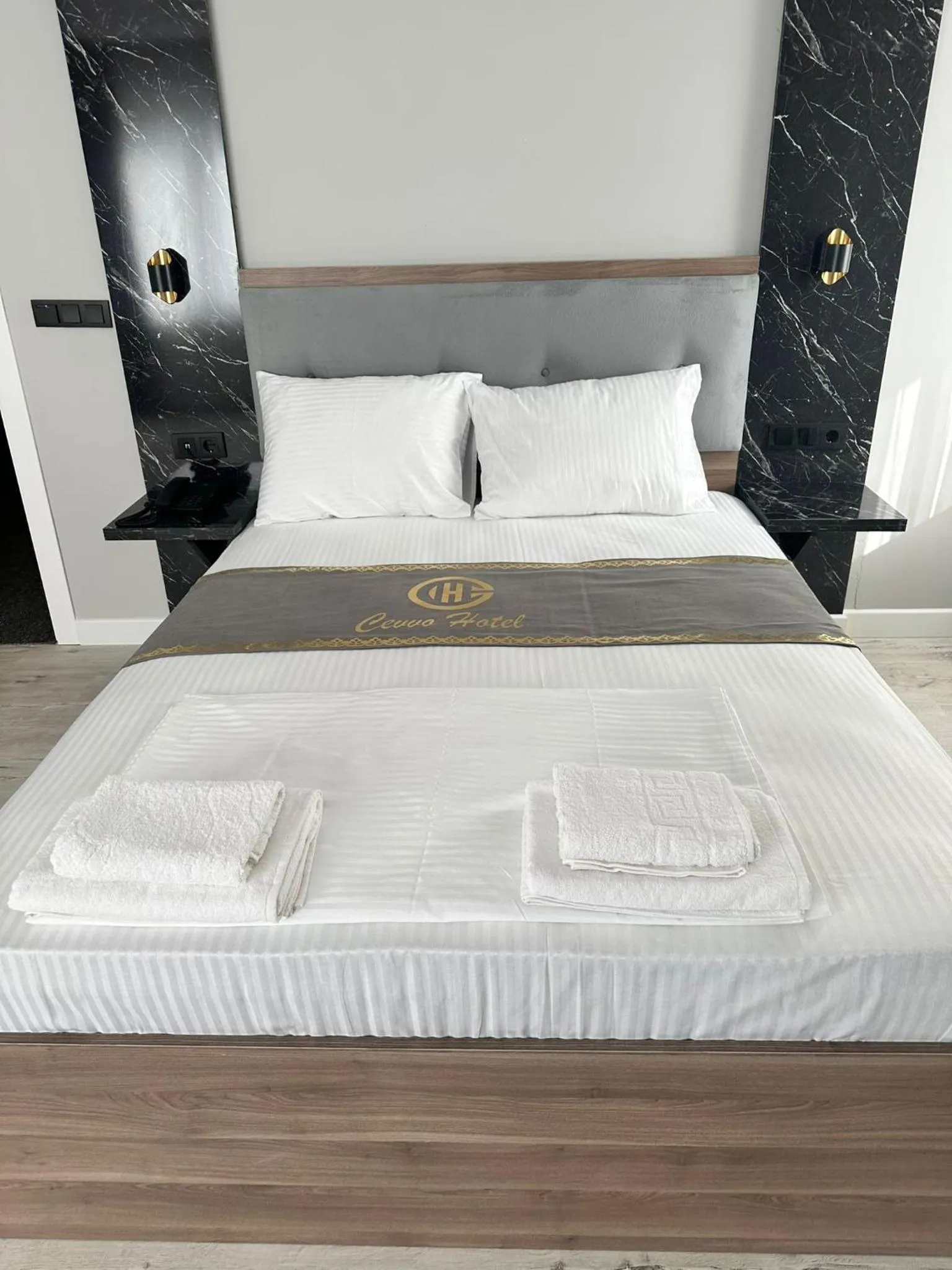 Bed in Cevvo Hotel