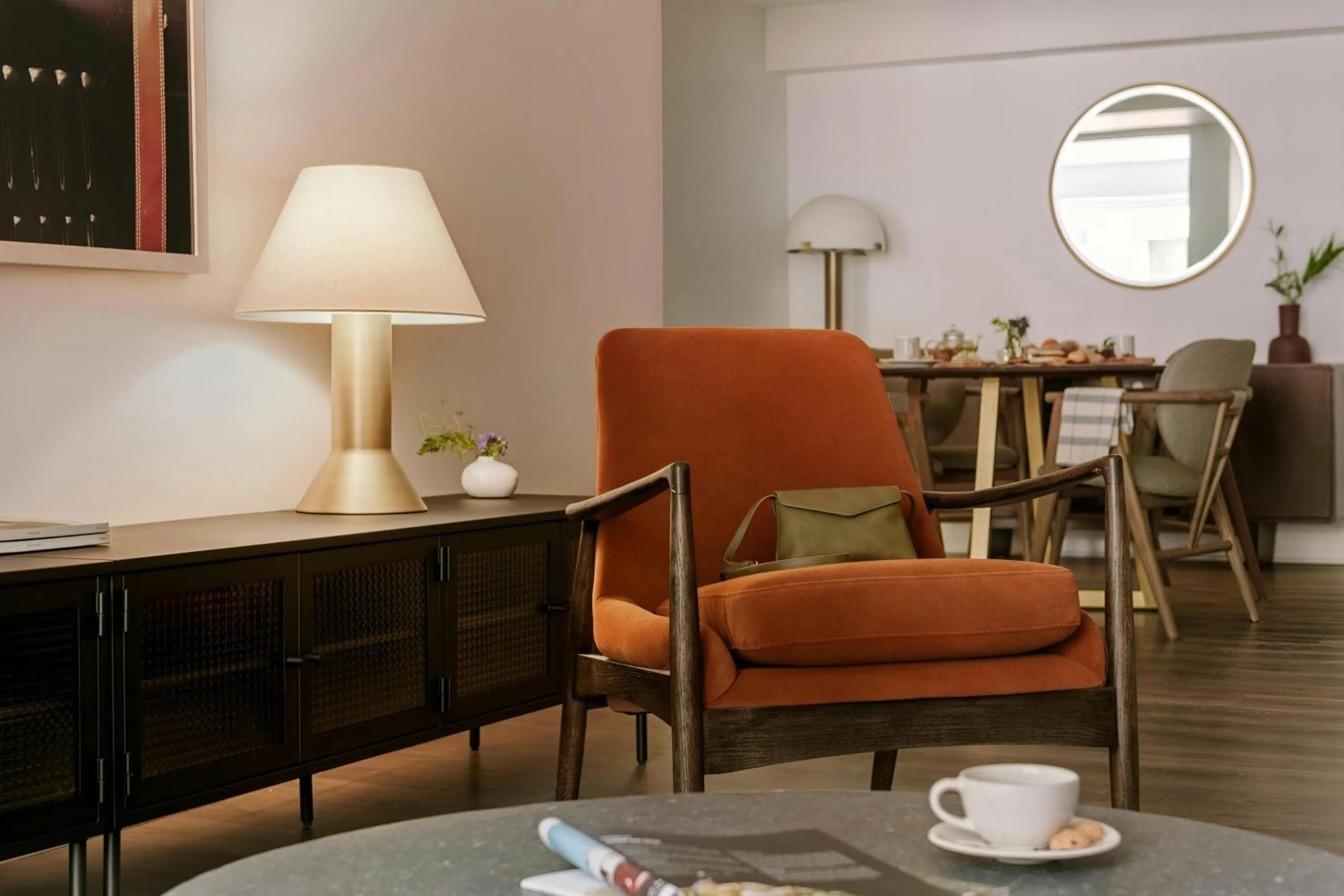 Living room in Sonder by Marriott Bonvoy Arlo Apartments Downtown