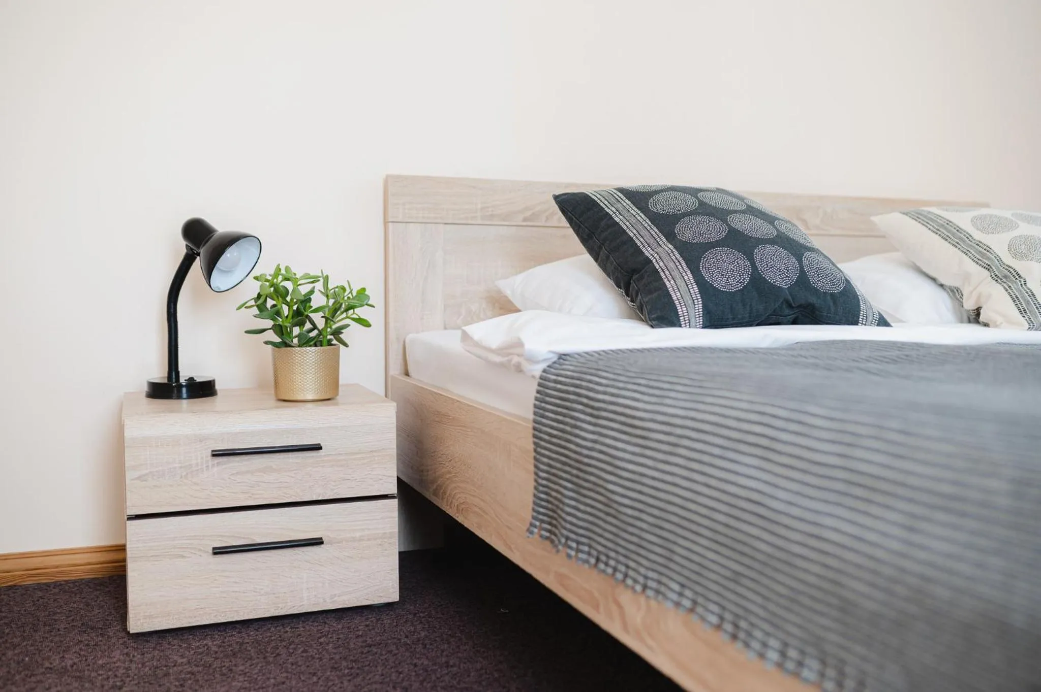 Bed in Jēkaba sēta