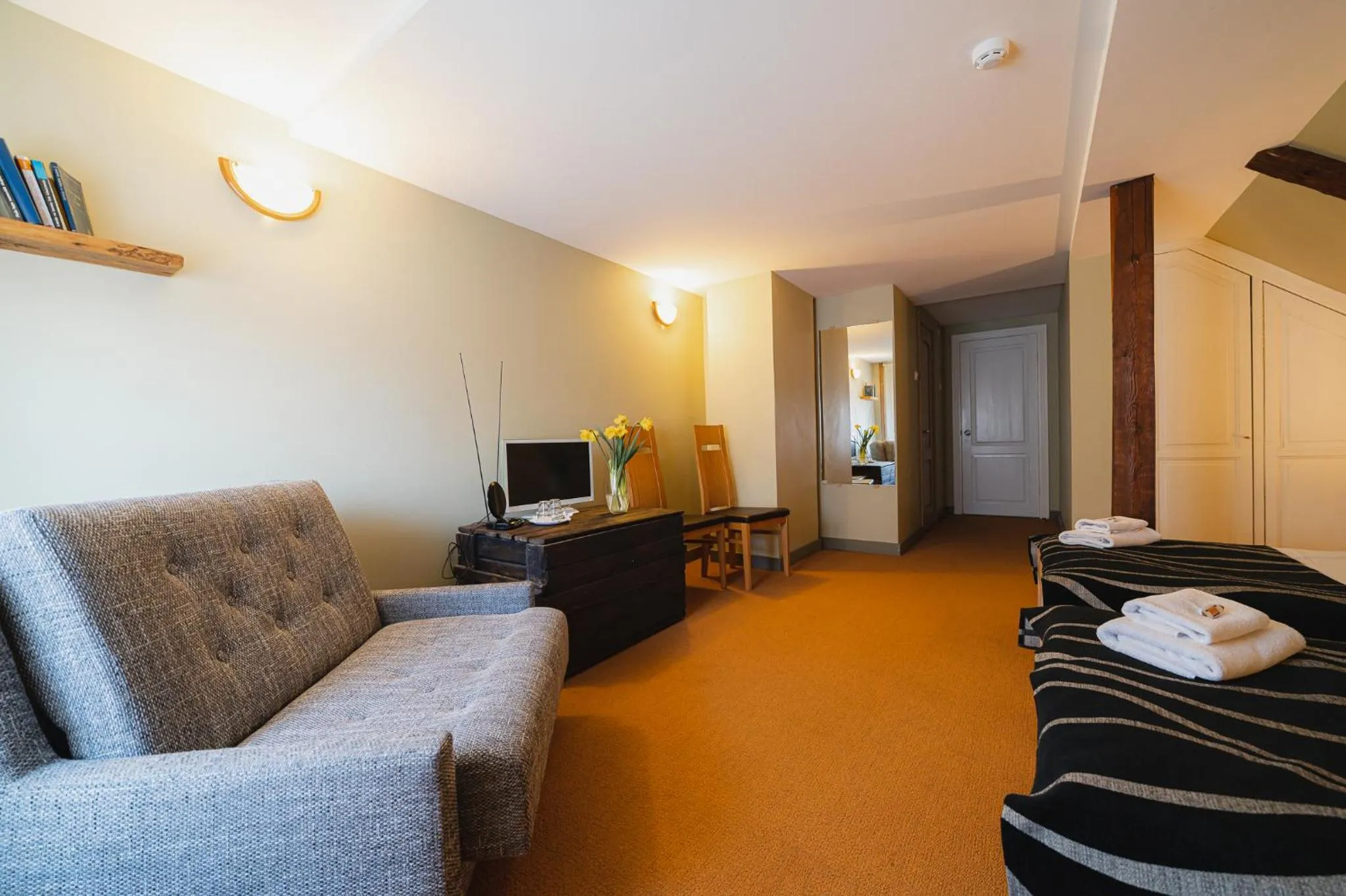 Bed in Jēkaba sēta