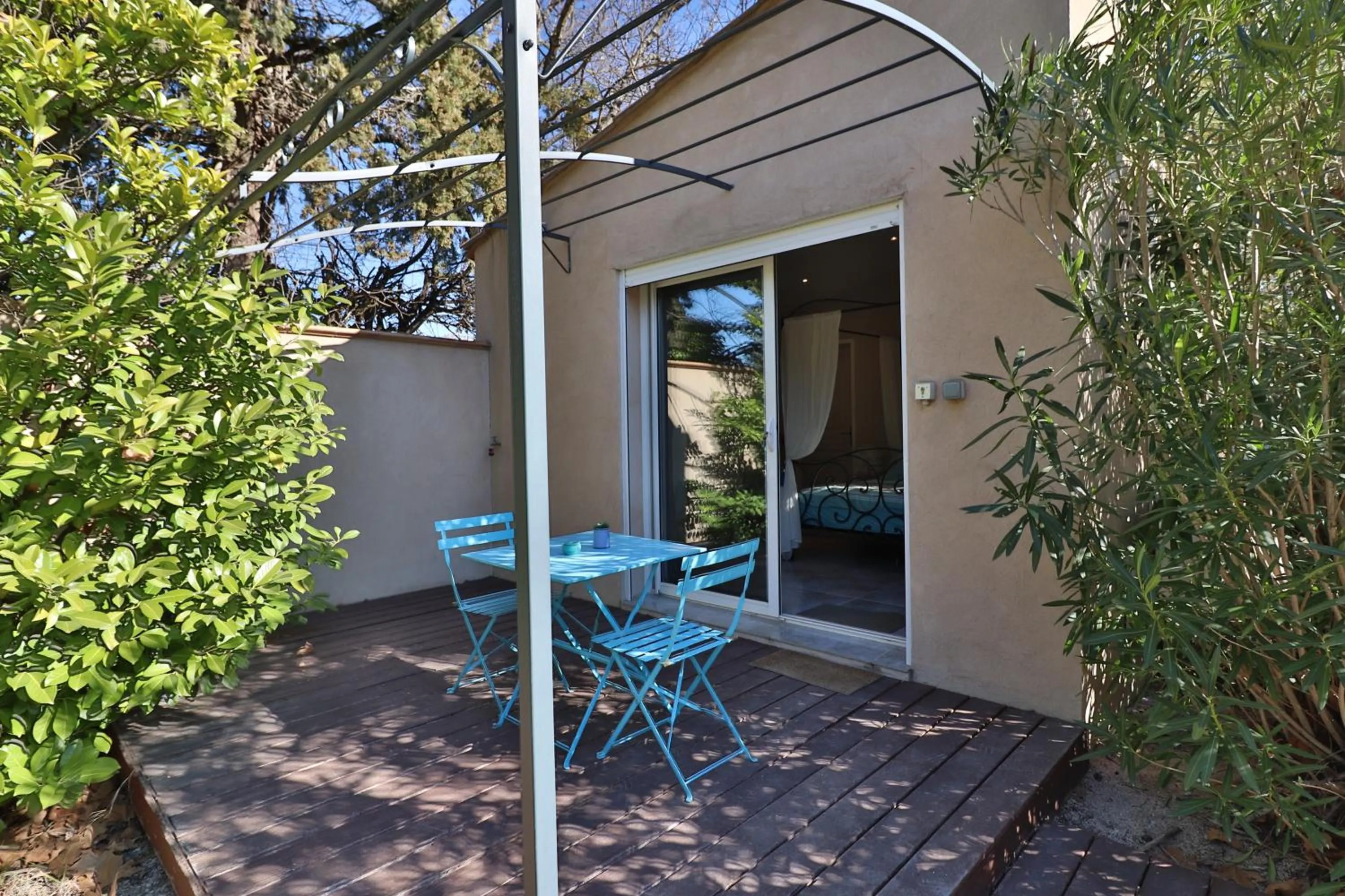 Balcony/Terrace in Le Mas de Bertagne