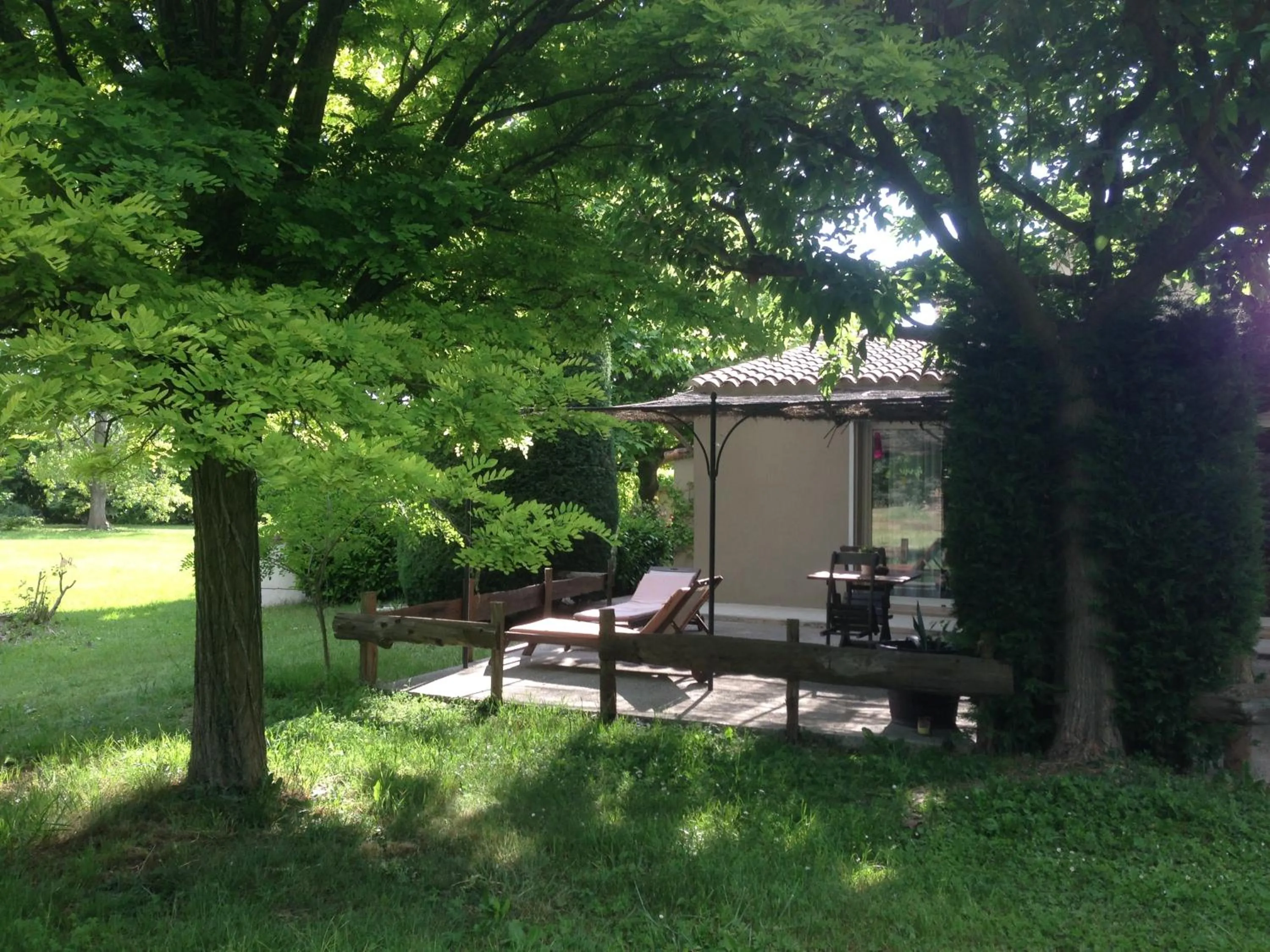 Garden in Le Mas de Bertagne