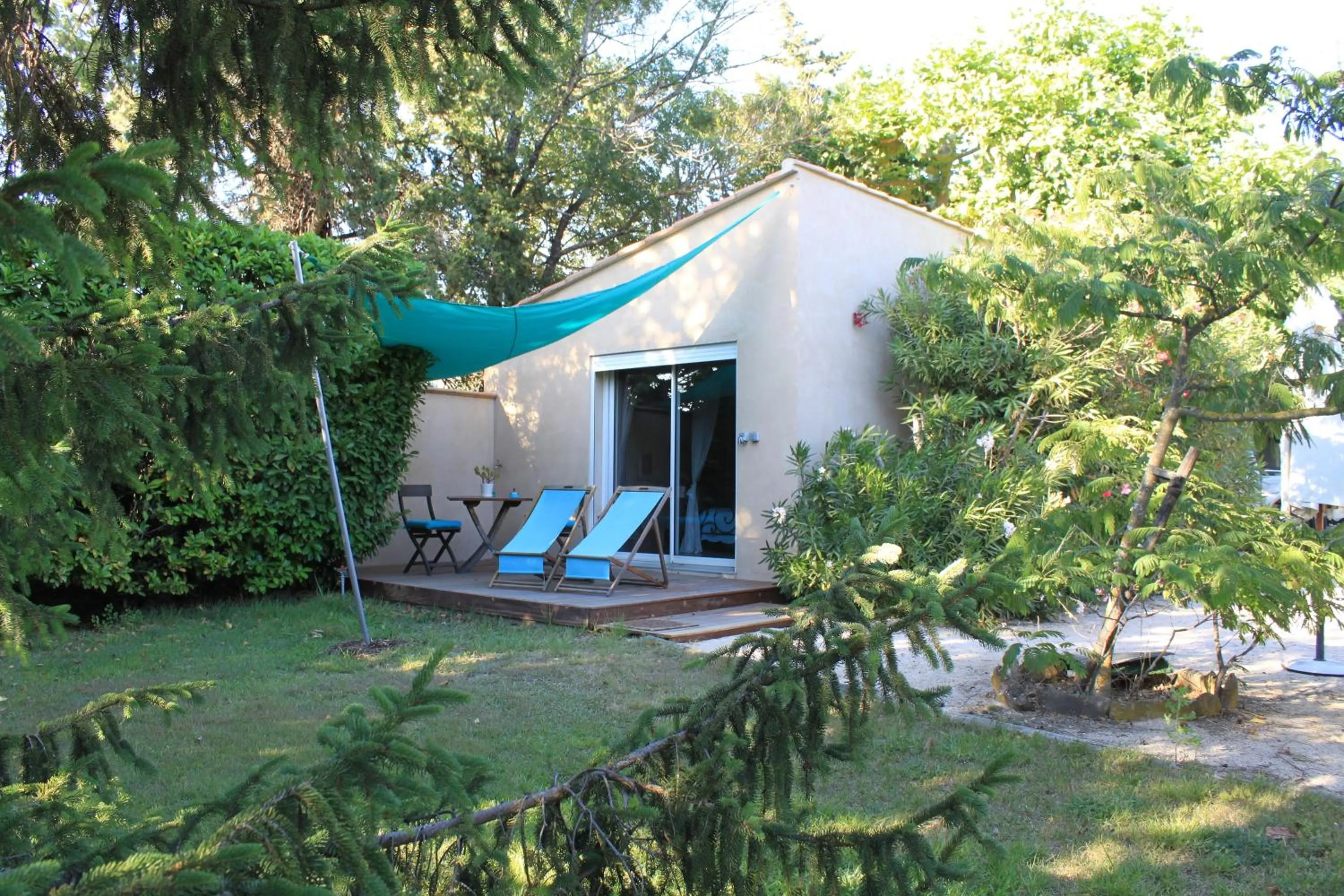 Patio in Le Mas de Bertagne