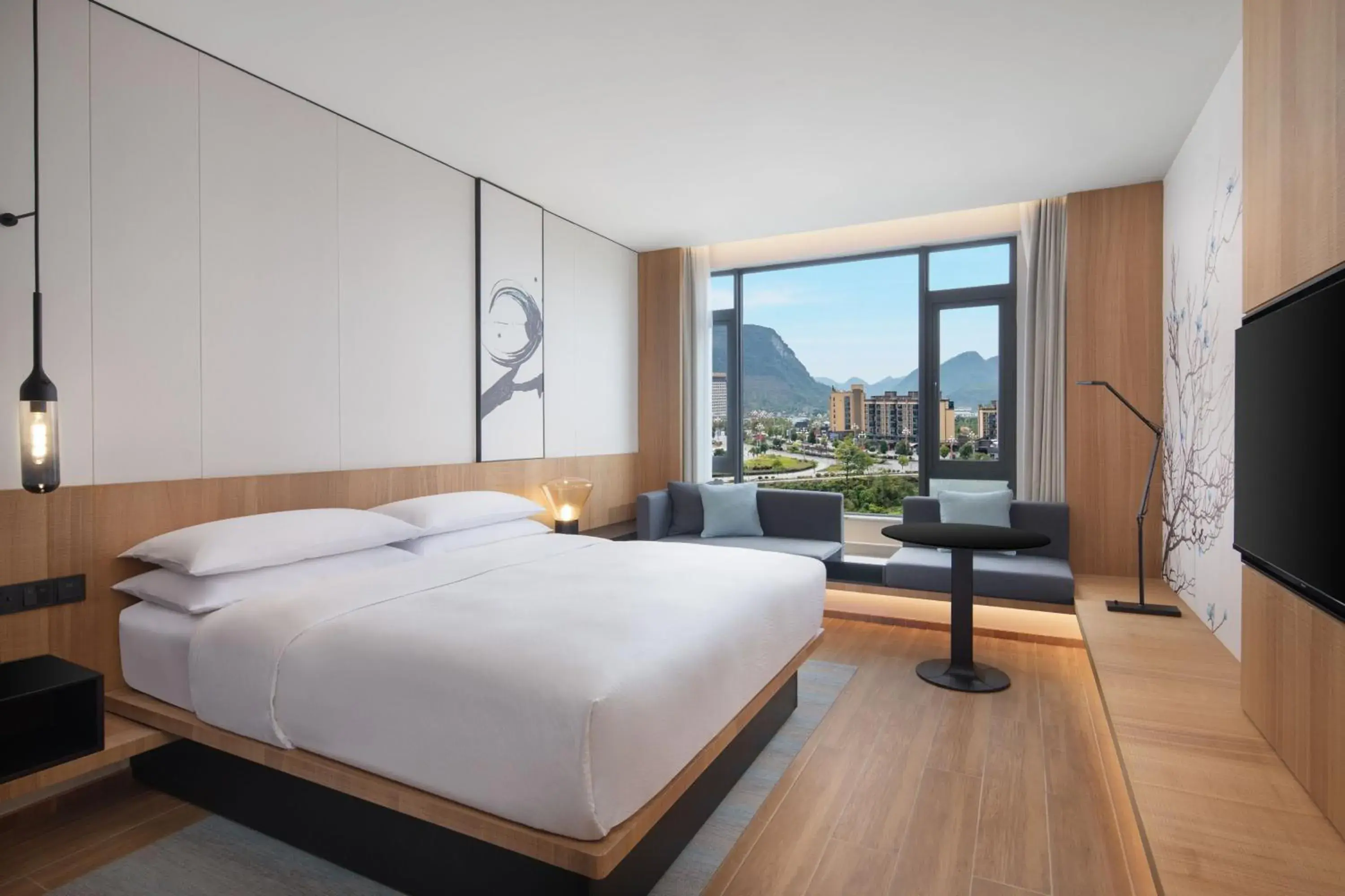 Premium King Room with City View in Fairfield by Marriott Bijie Premium King Room with City View in Fairfield by Marriott Bijie