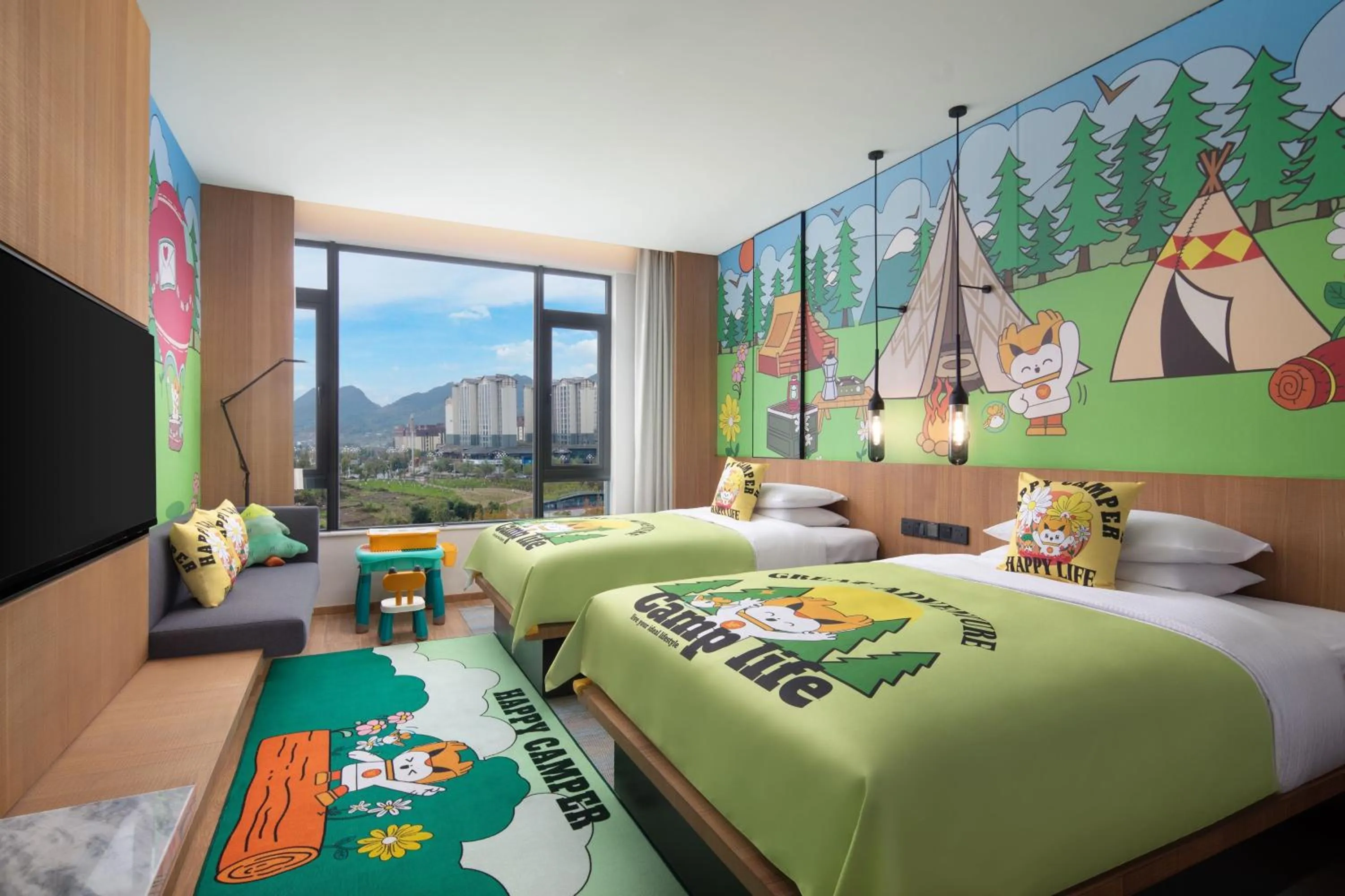 Photo of the whole room, Bed in Fairfield by Marriott Bijie