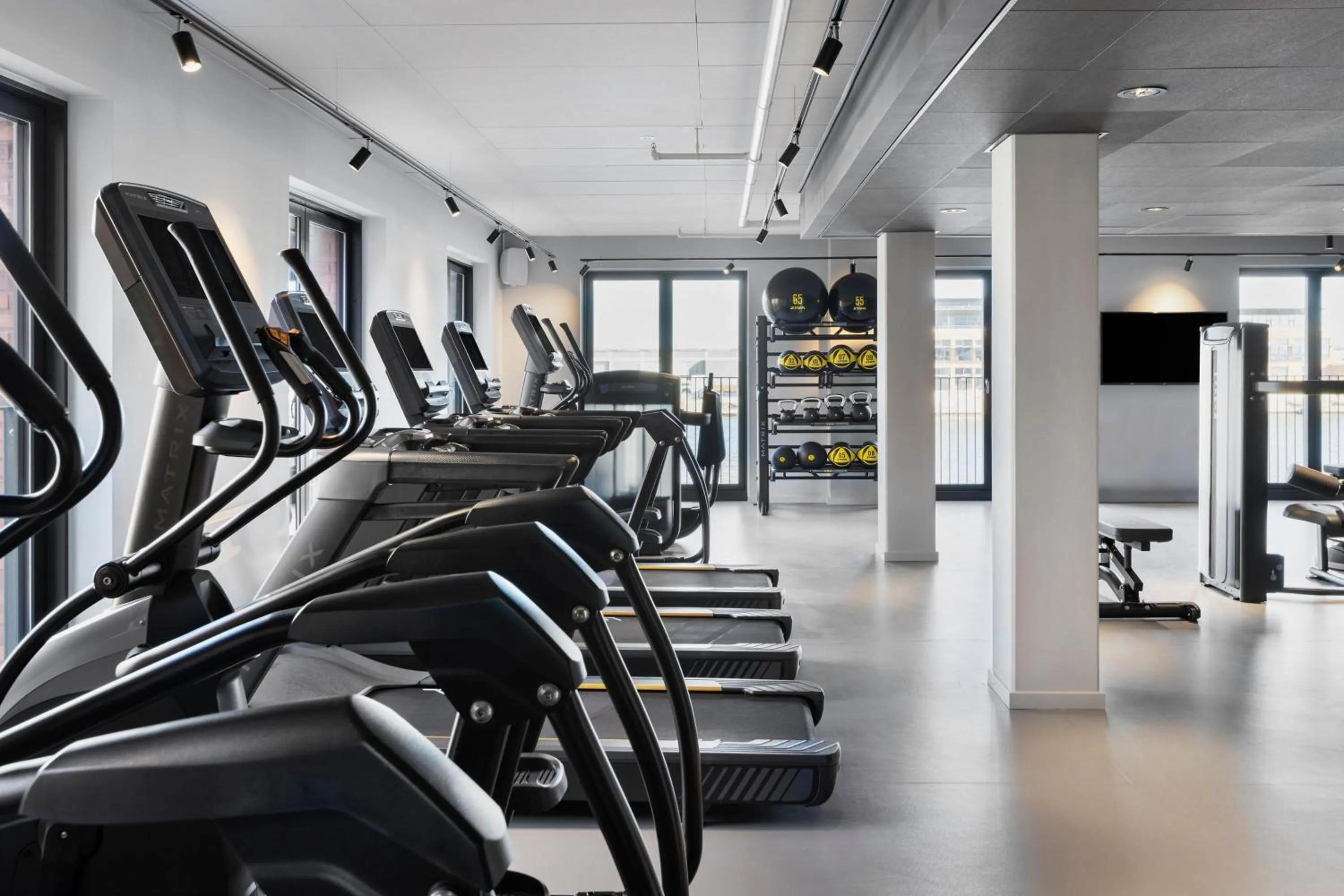 Fitness centre/facilities in Fairfield by Marriott Copenhagen Nordhavn