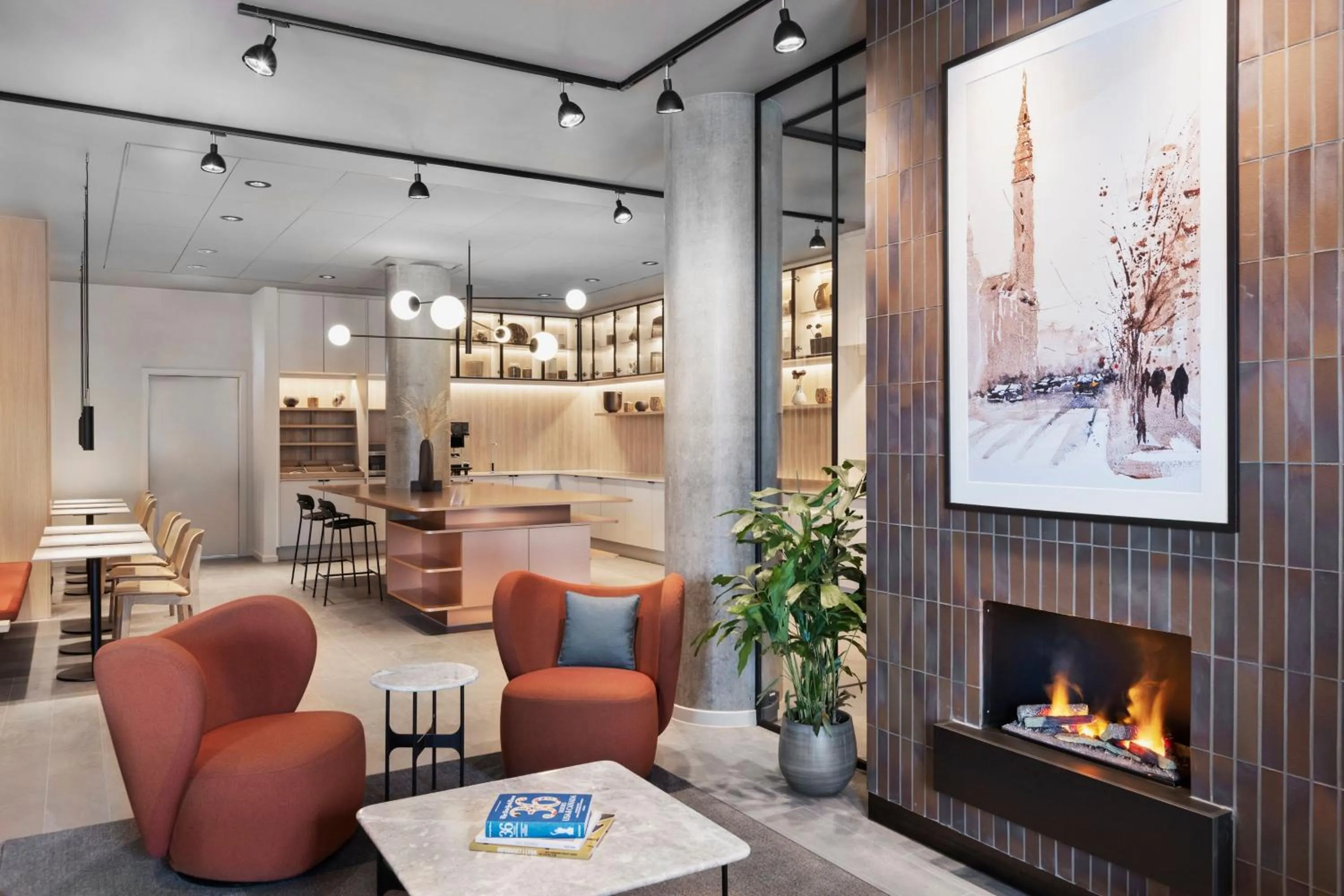 Lobby or reception in Residence Inn by Marriott Copenhagen Nordhavn