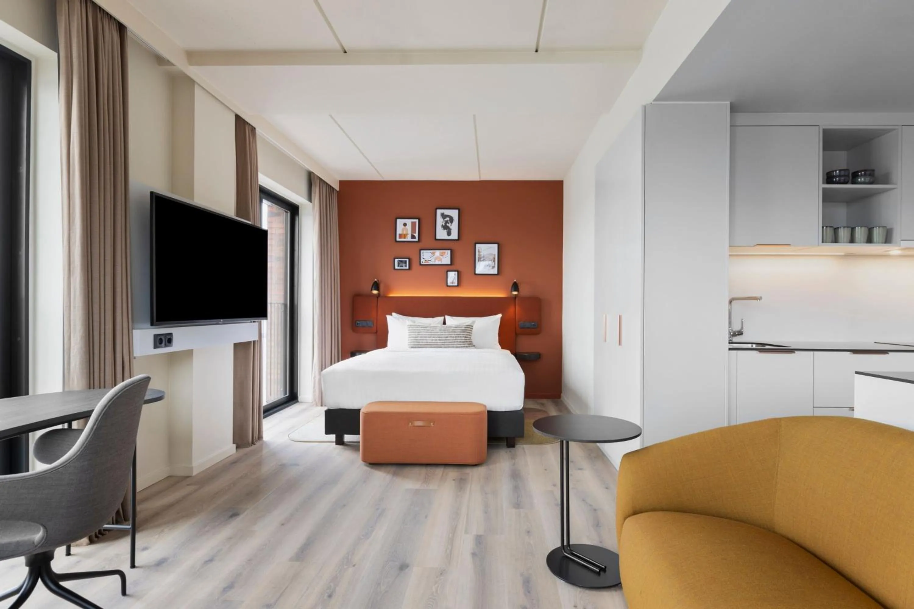 Photo of the whole room, Bed in Residence Inn by Marriott Copenhagen Nordhavn