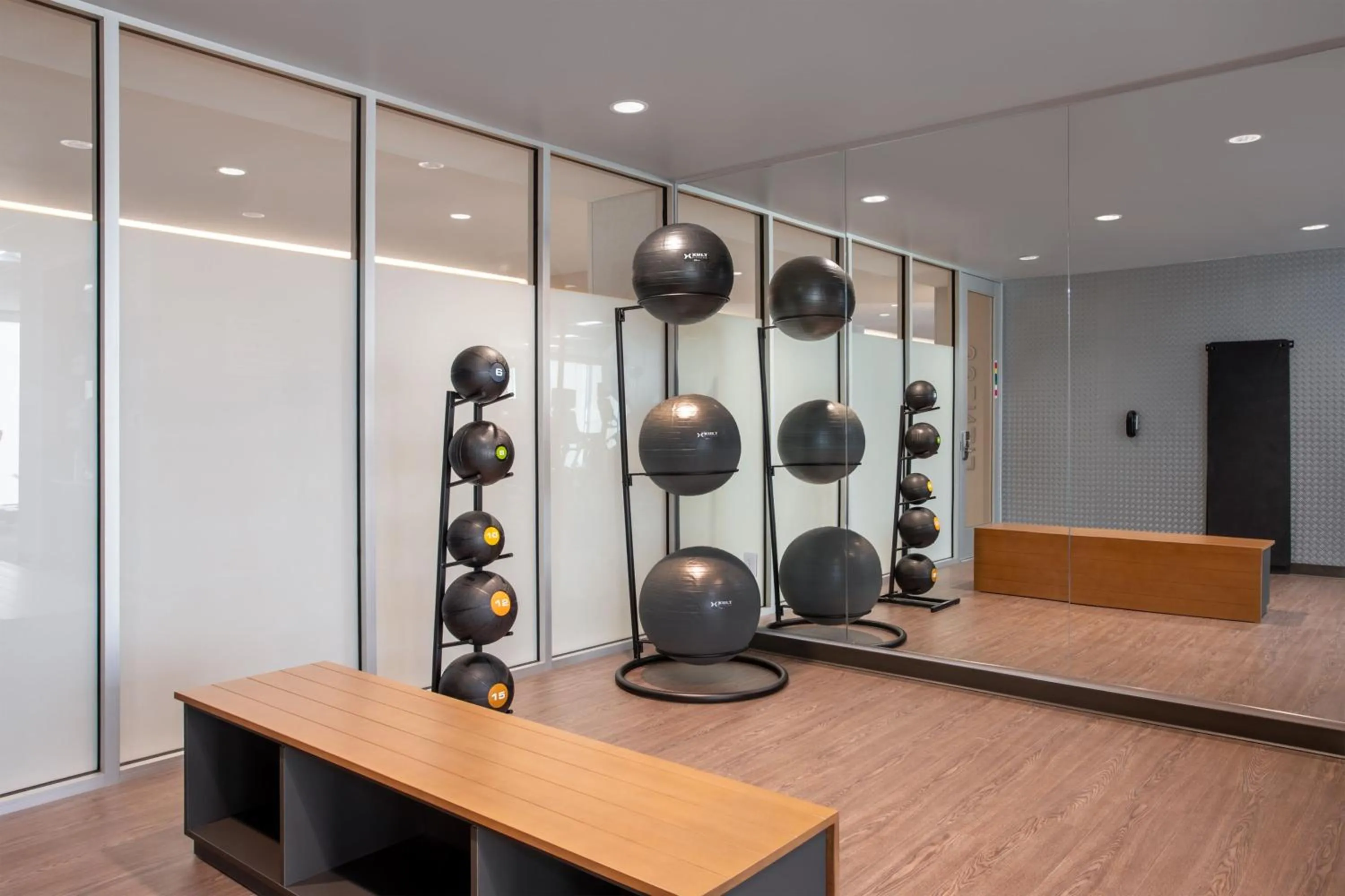 Fitness centre/facilities in Fairfield by Marriott Inn & Suites Indianapolis Plainfield