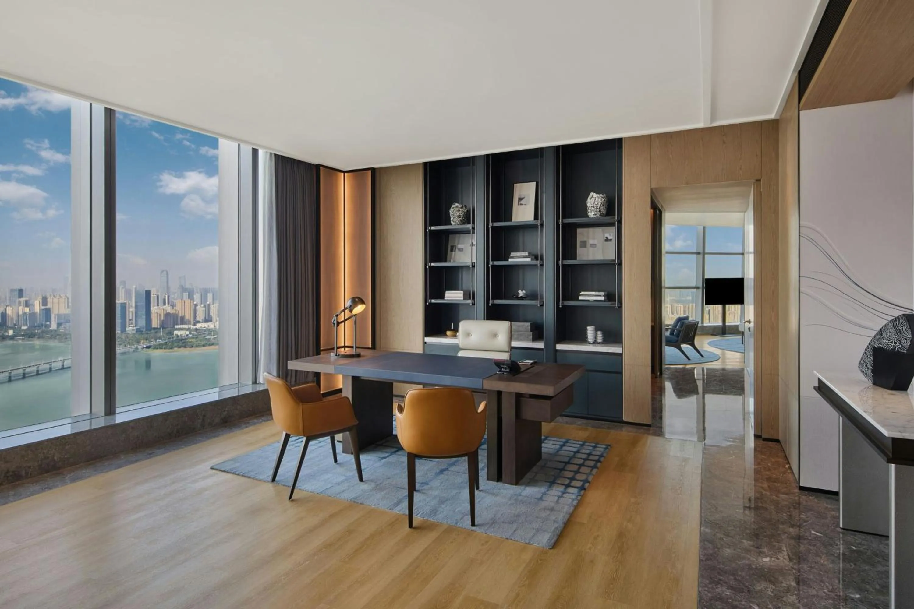 Photo of the whole room in Wuhan Marriott Hotel Wuchang