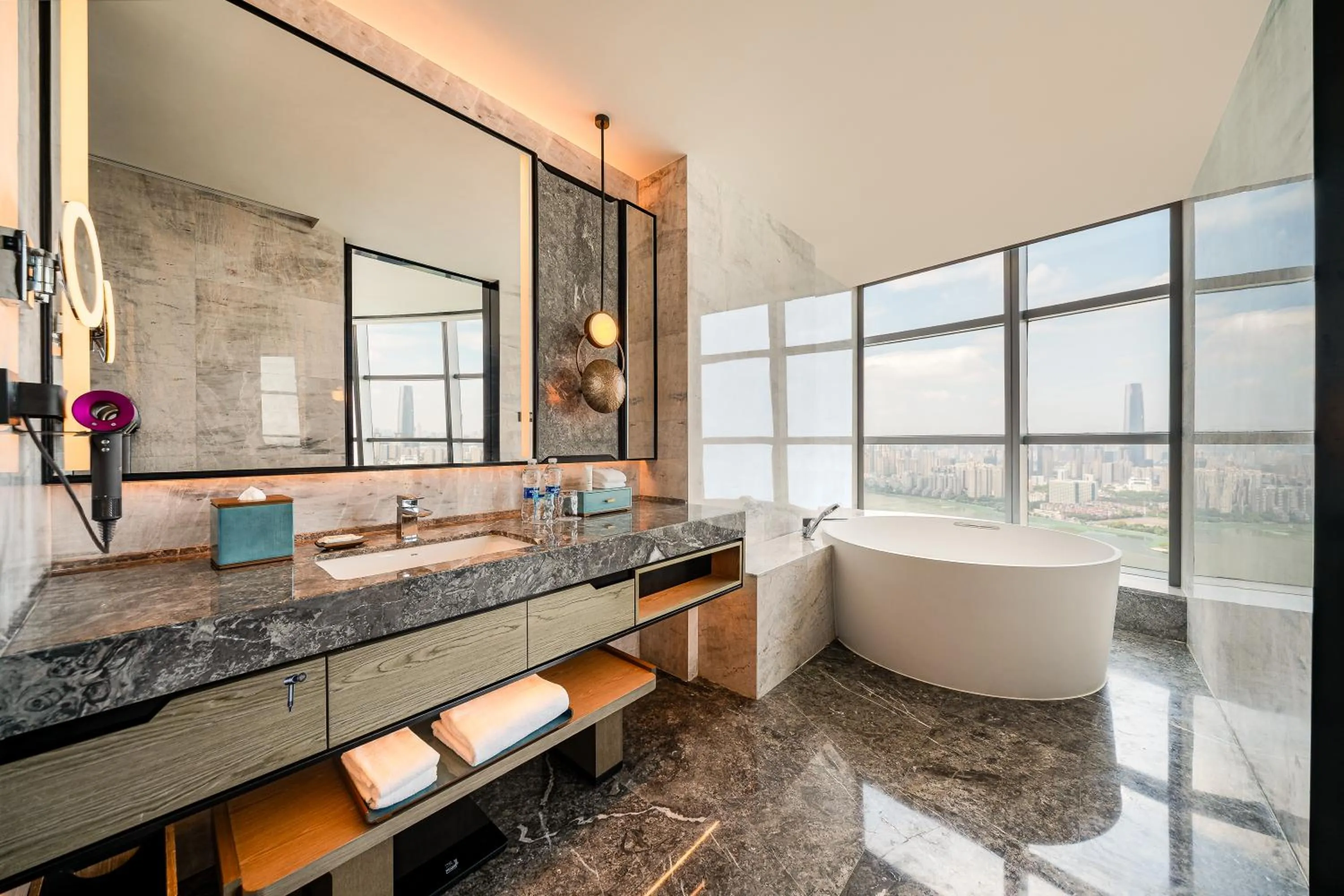 Lake view in Wuhan Marriott Hotel Wuchang