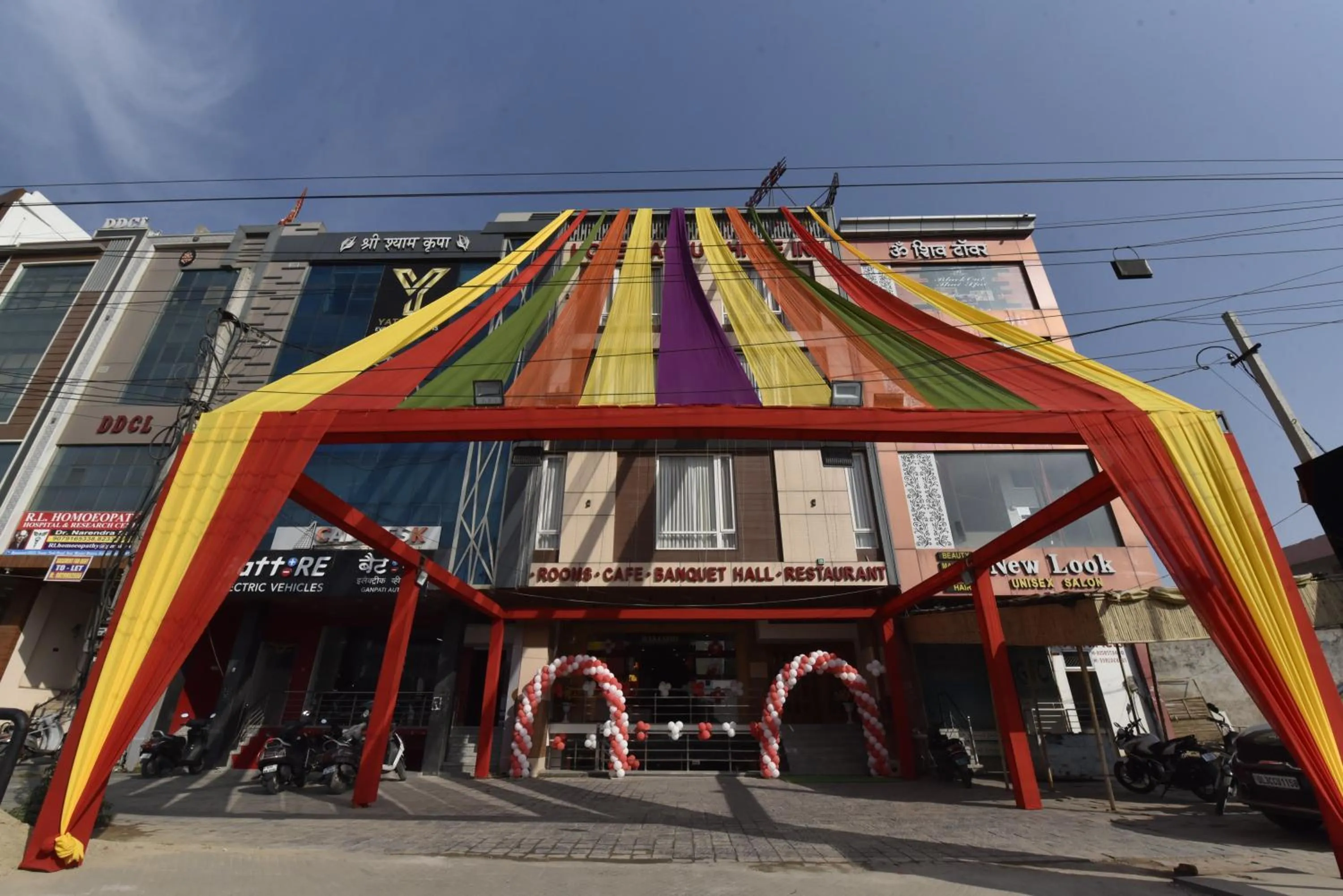 Facade/entrance in Hotel Anju Shree Inn-Near Jaipur Airport Terminal 1