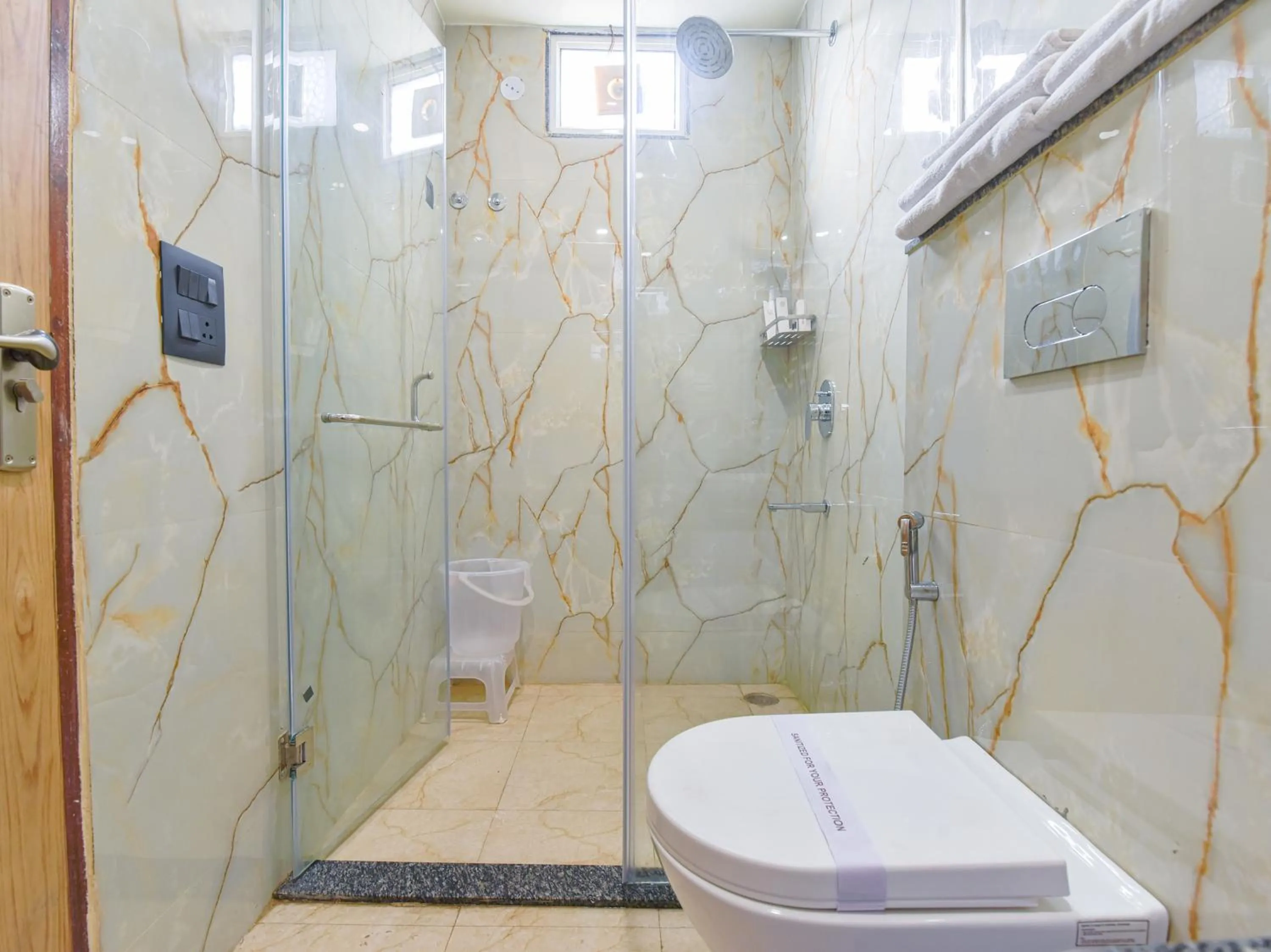 Bedroom in Hotel Anju Shree Inn-Near Jaipur Airport Terminal 1