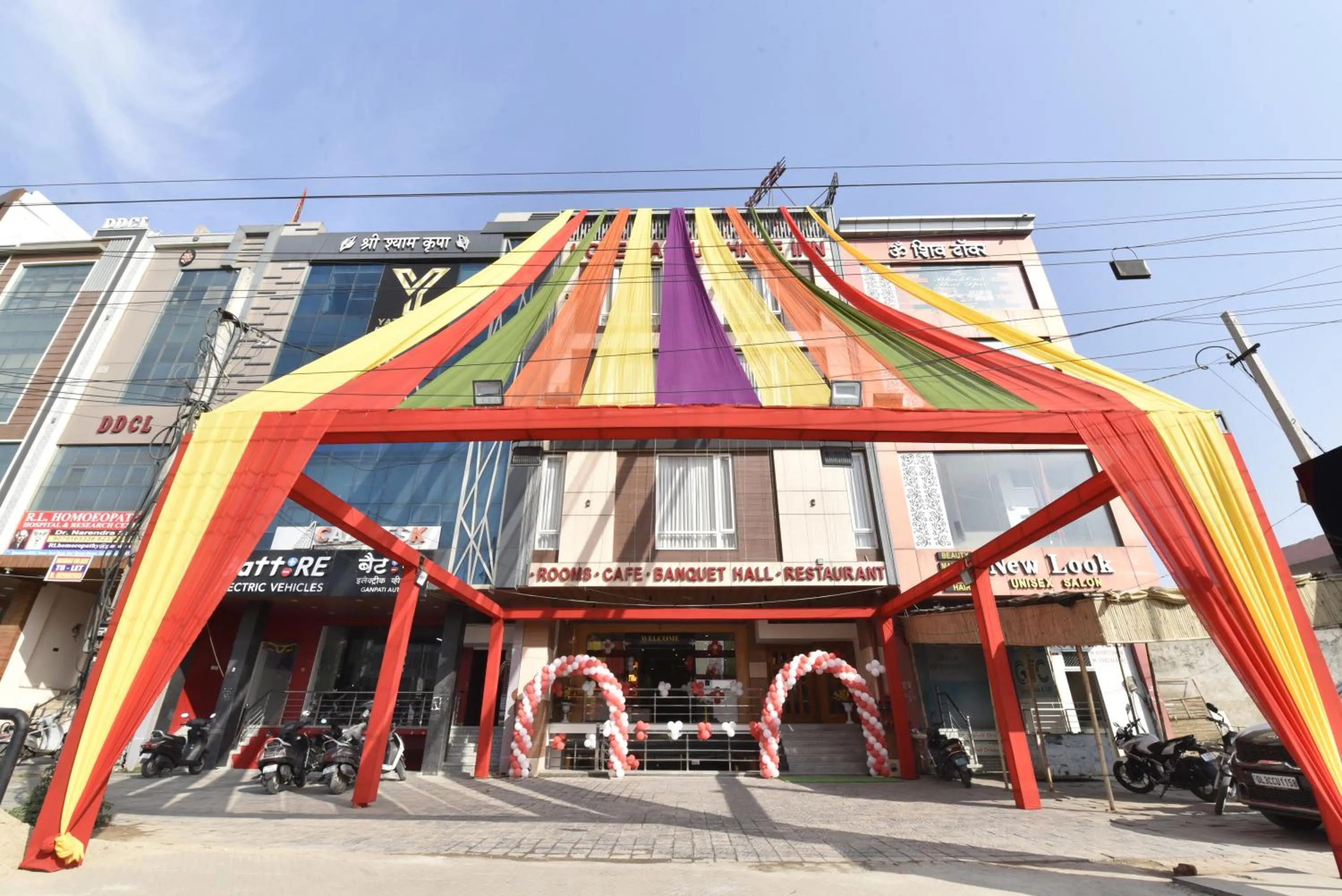Facade/entrance in Hotel Anju Shree Inn-Near Jaipur Airport Terminal 1