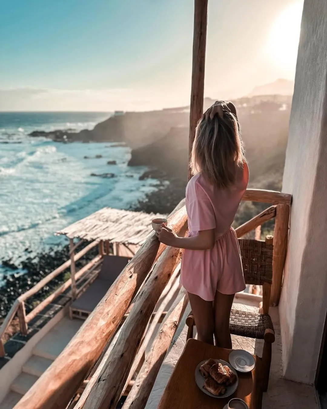 Balcony/Terrace in Boutique Eco Hotel Costa Mágica