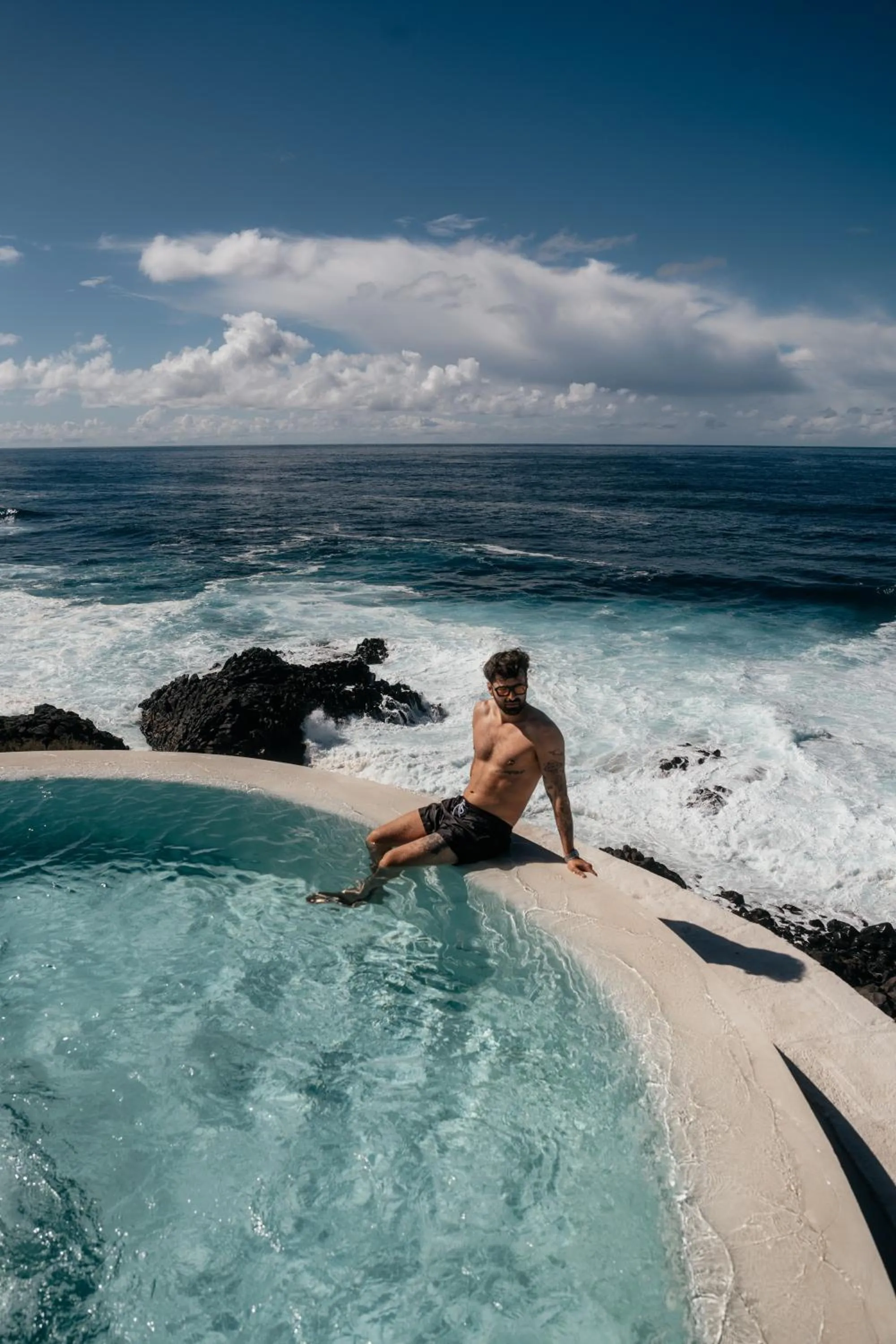 Swimming pool in Boutique Eco Hotel Costa Mágica