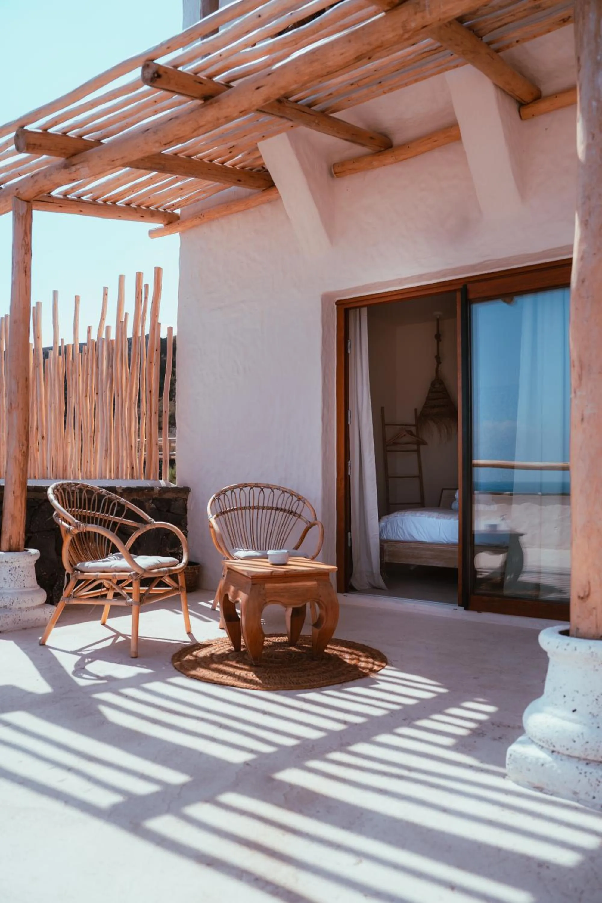 Balcony/Terrace in Boutique Eco Hotel Costa Mágica