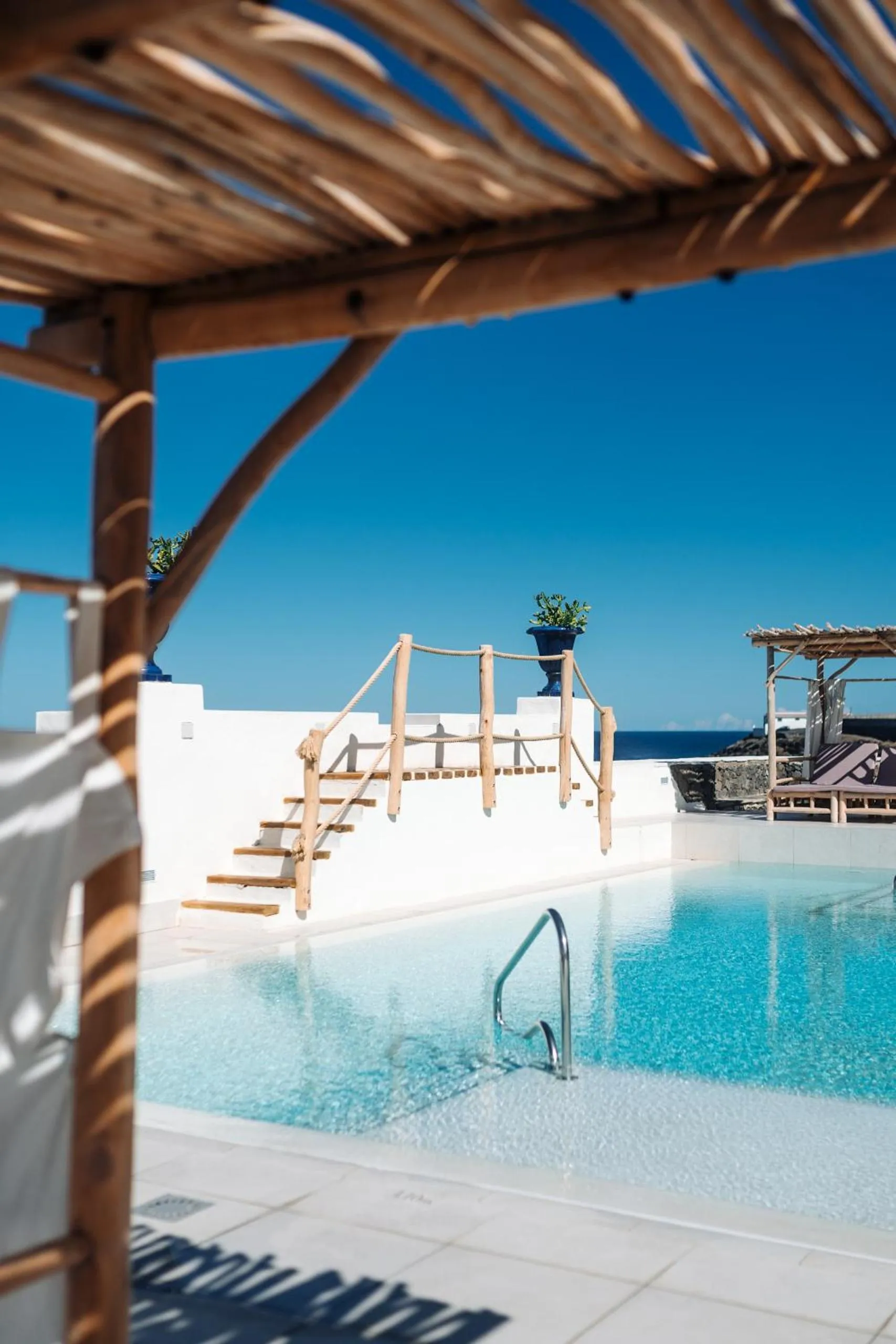 Pool view in Boutique Eco Hotel Costa Mágica