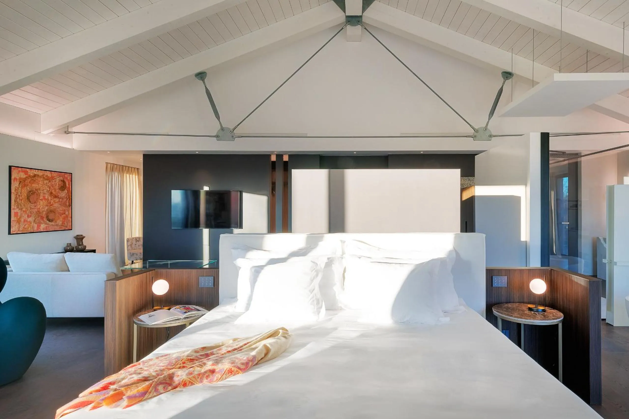 Bedroom, Bed in Le Cattedrali Relais by Laqua Collection