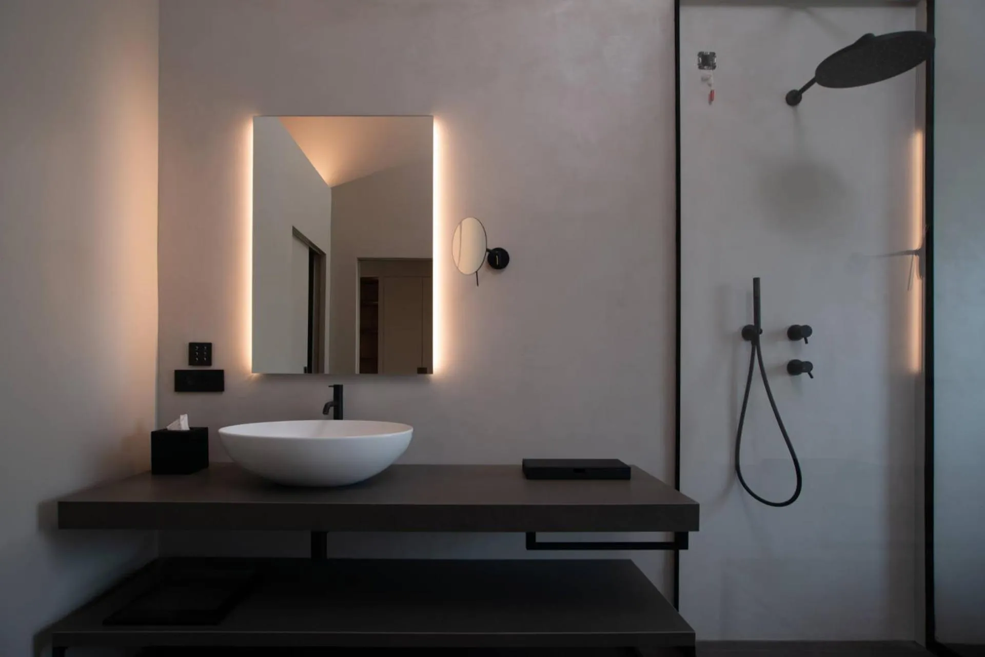 Shower in Le Cattedrali Relais by Laqua Collection