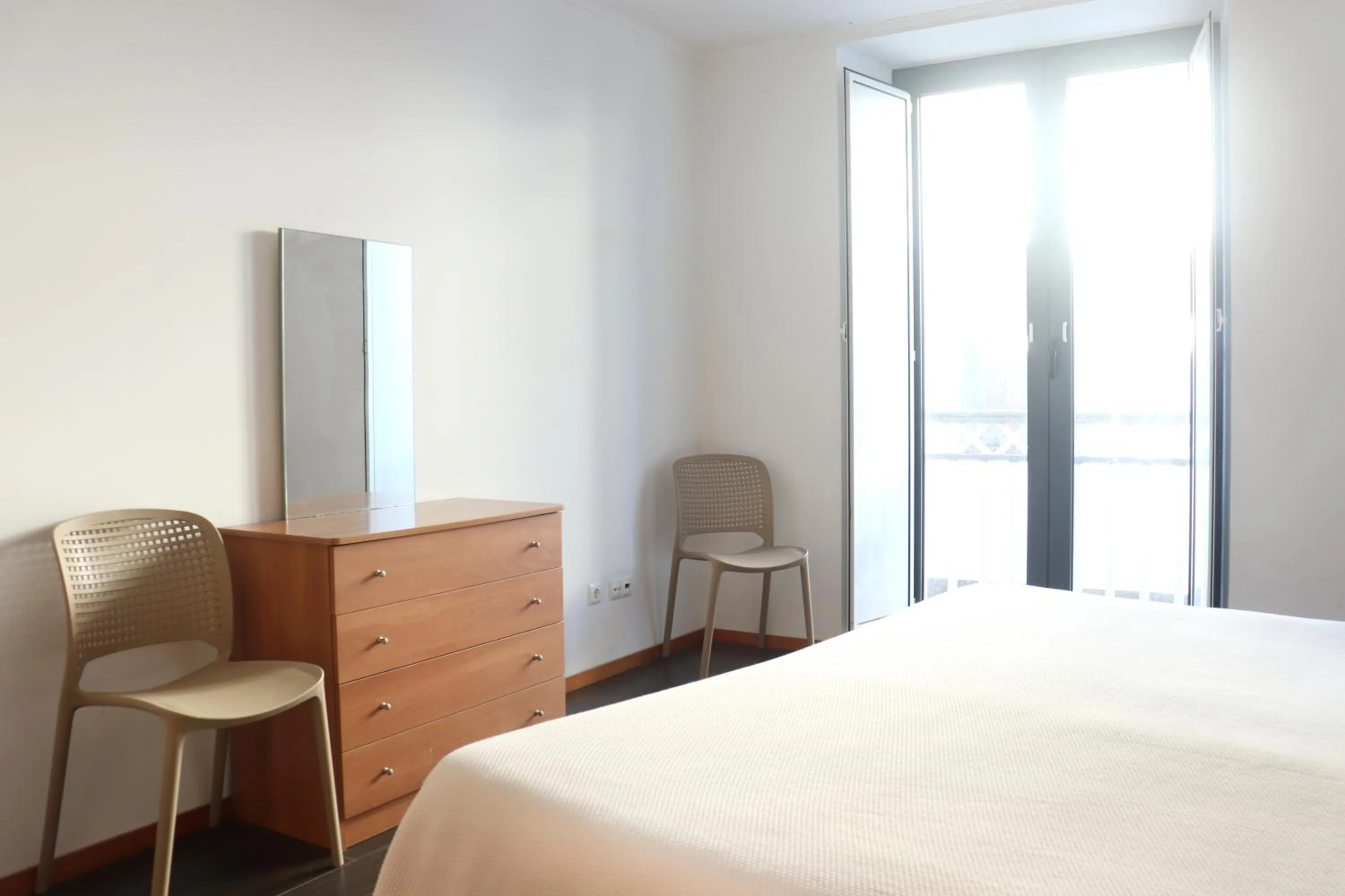 Bed in Faial Marina Apartments 1