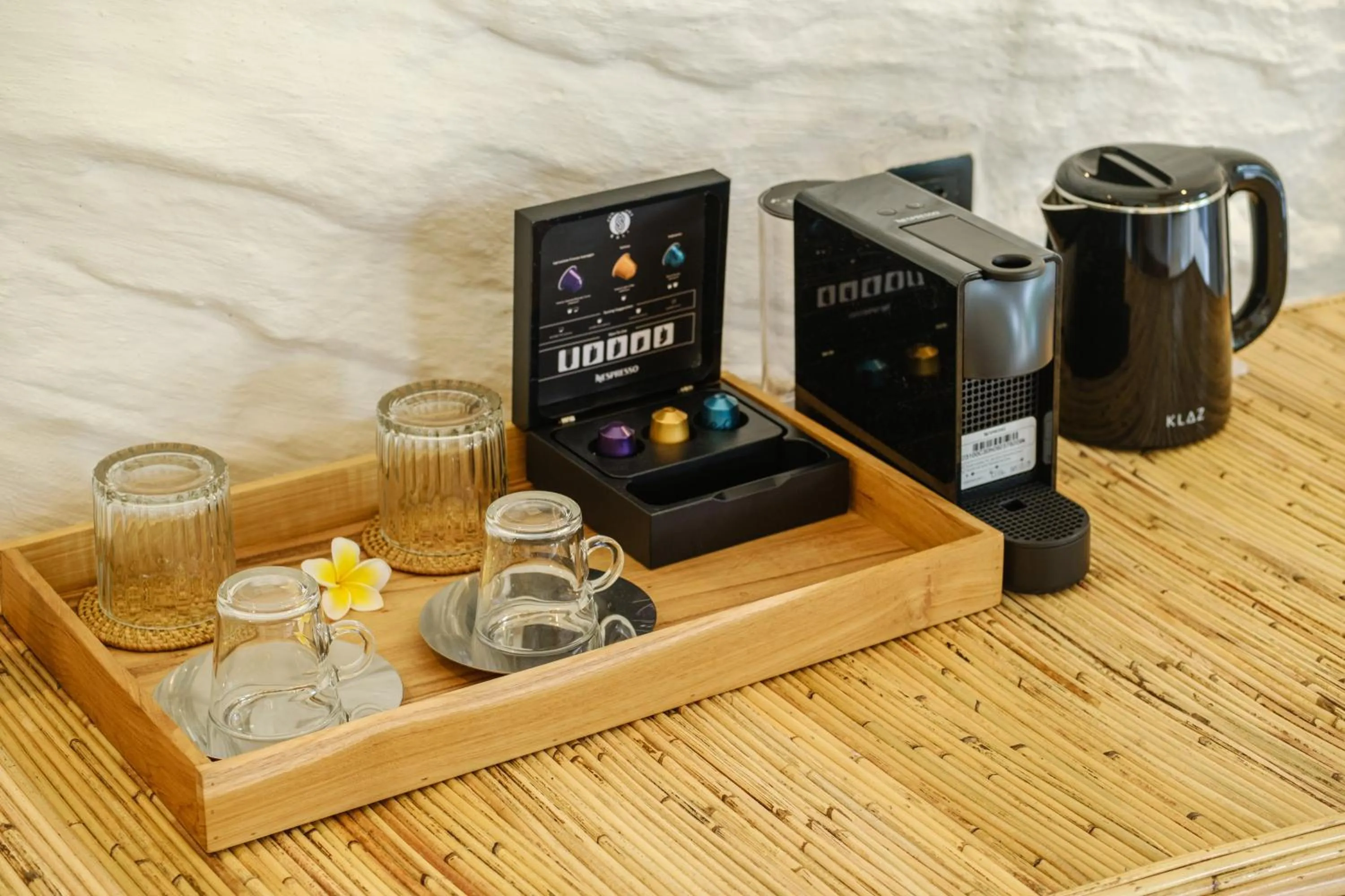 Coffee/tea facilities in Jungleight Bali