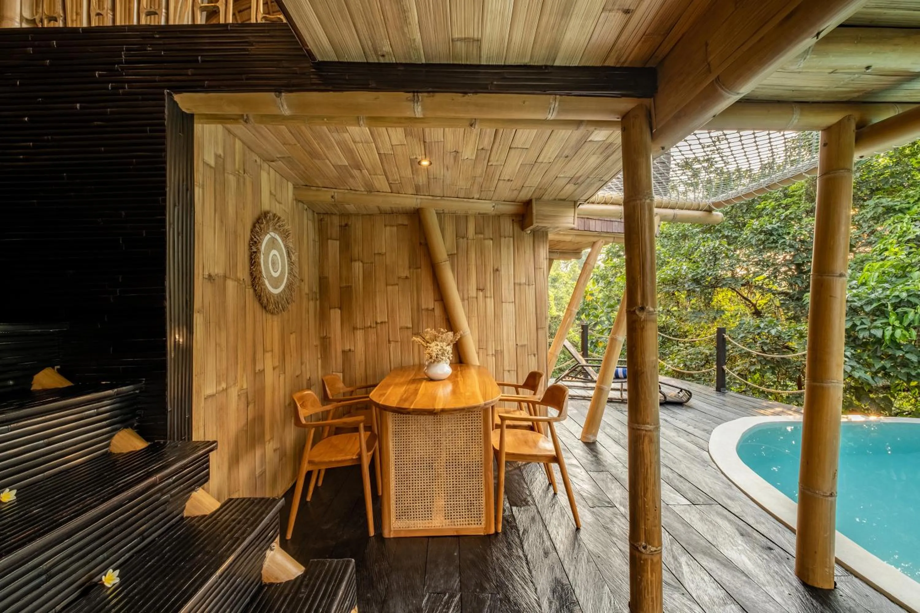 Natural landscape in Jungleight Bali