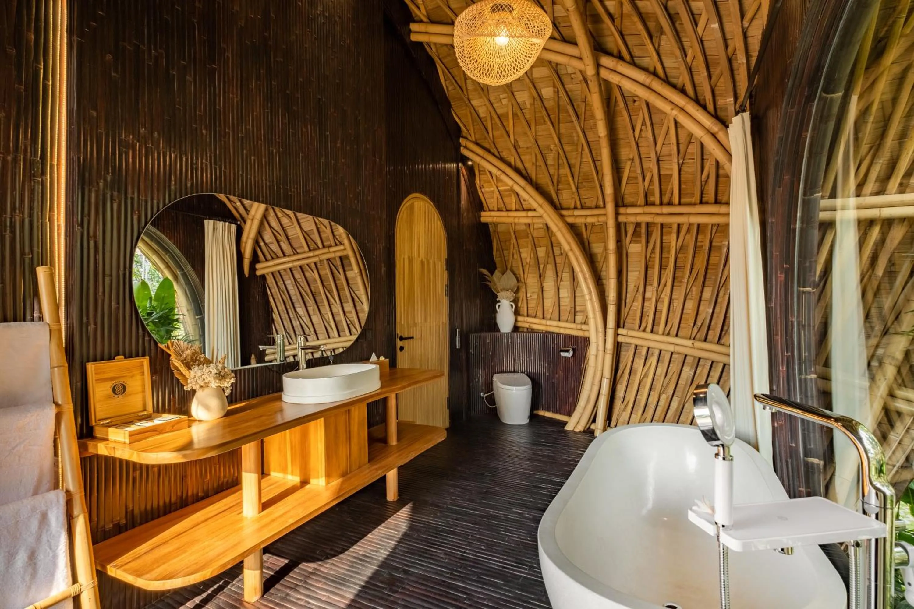 Bathroom in Jungleight Bali