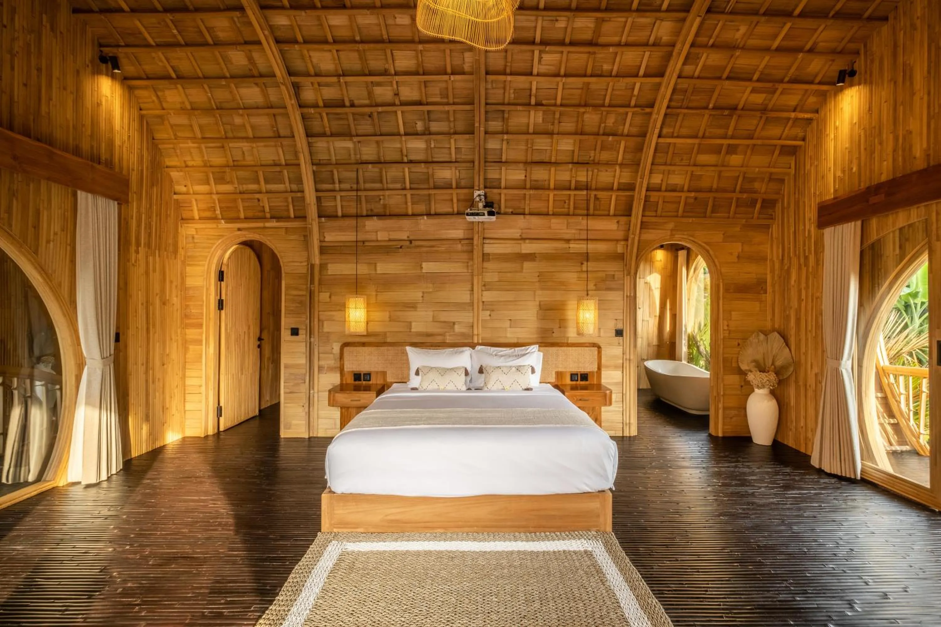 Bed in Jungleight Bali