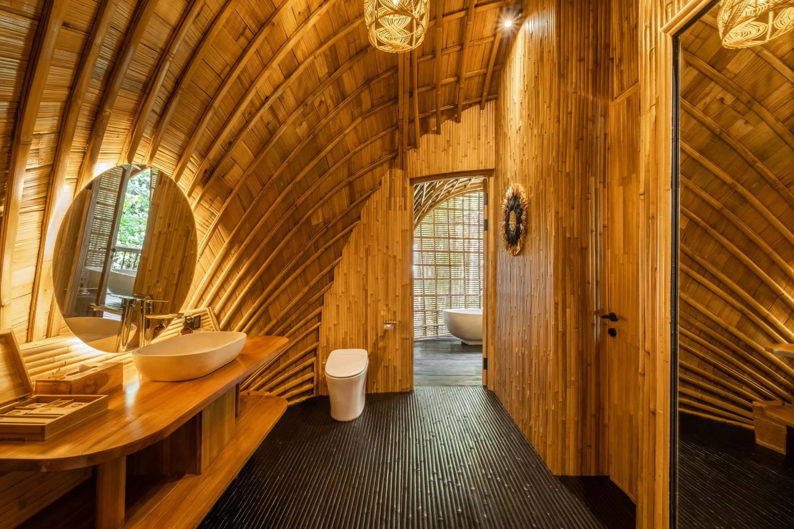 Bathroom in Jungleight Bali