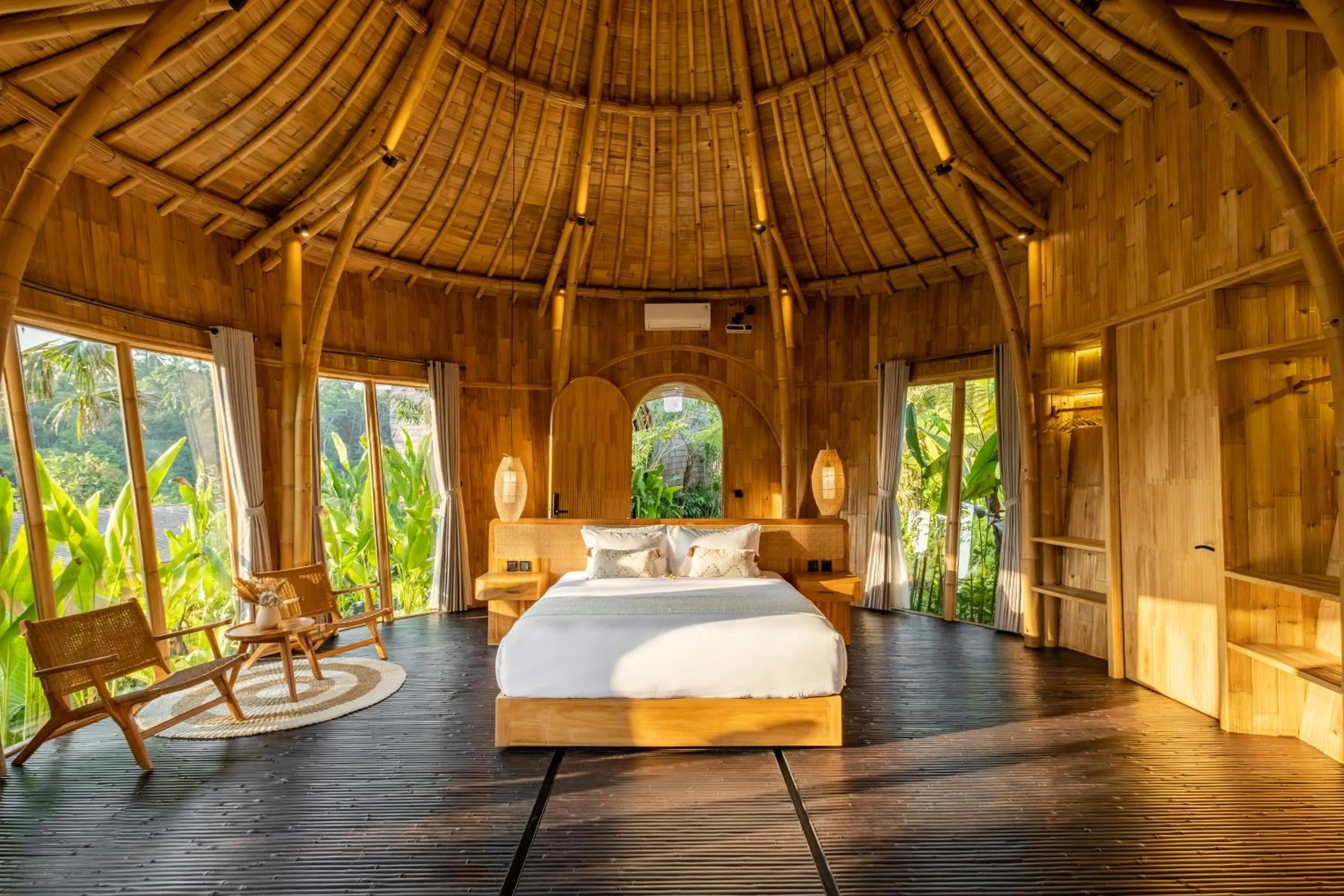 Property building, Bed in Jungleight Bali