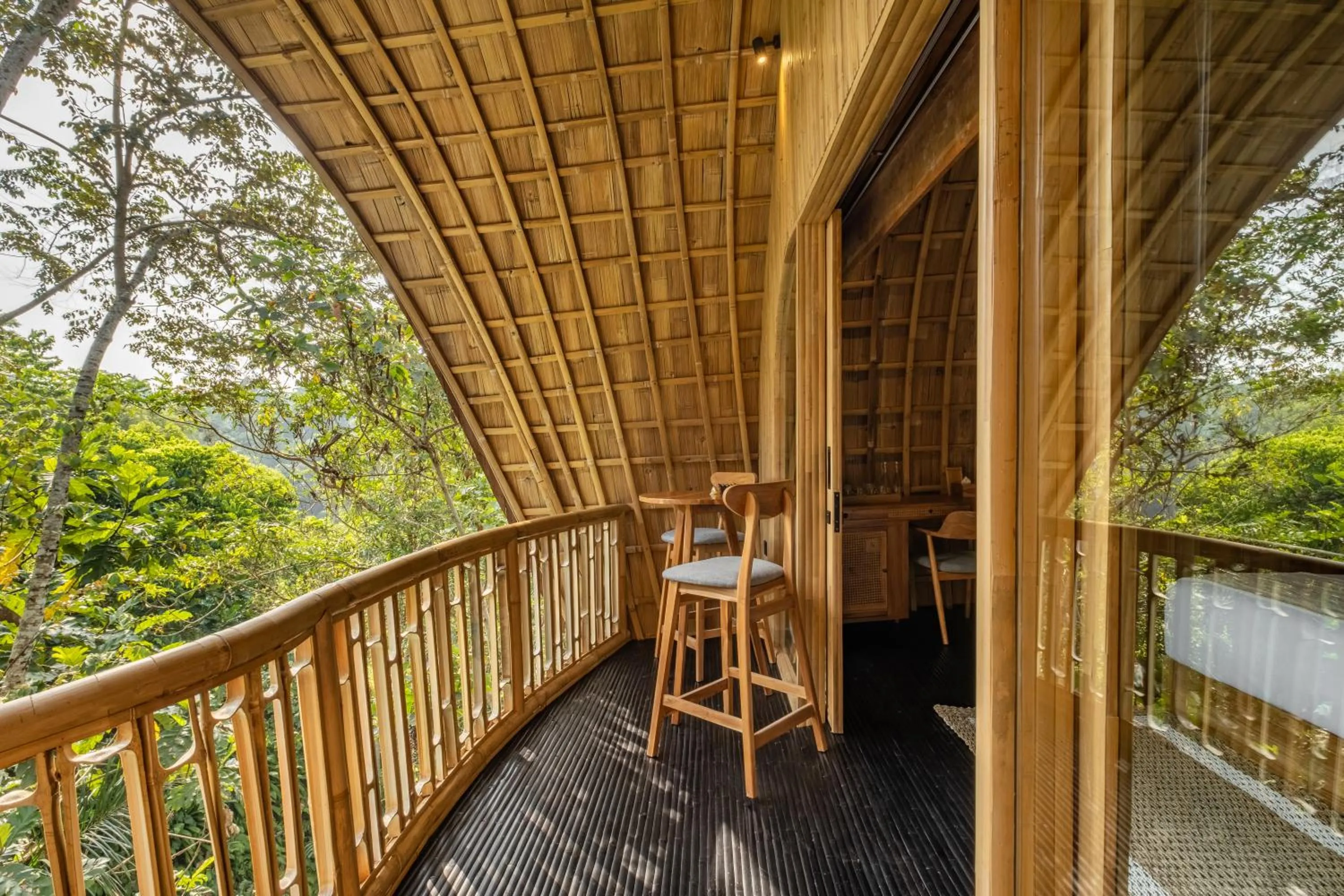 Balcony/Terrace in Jungleight Bali