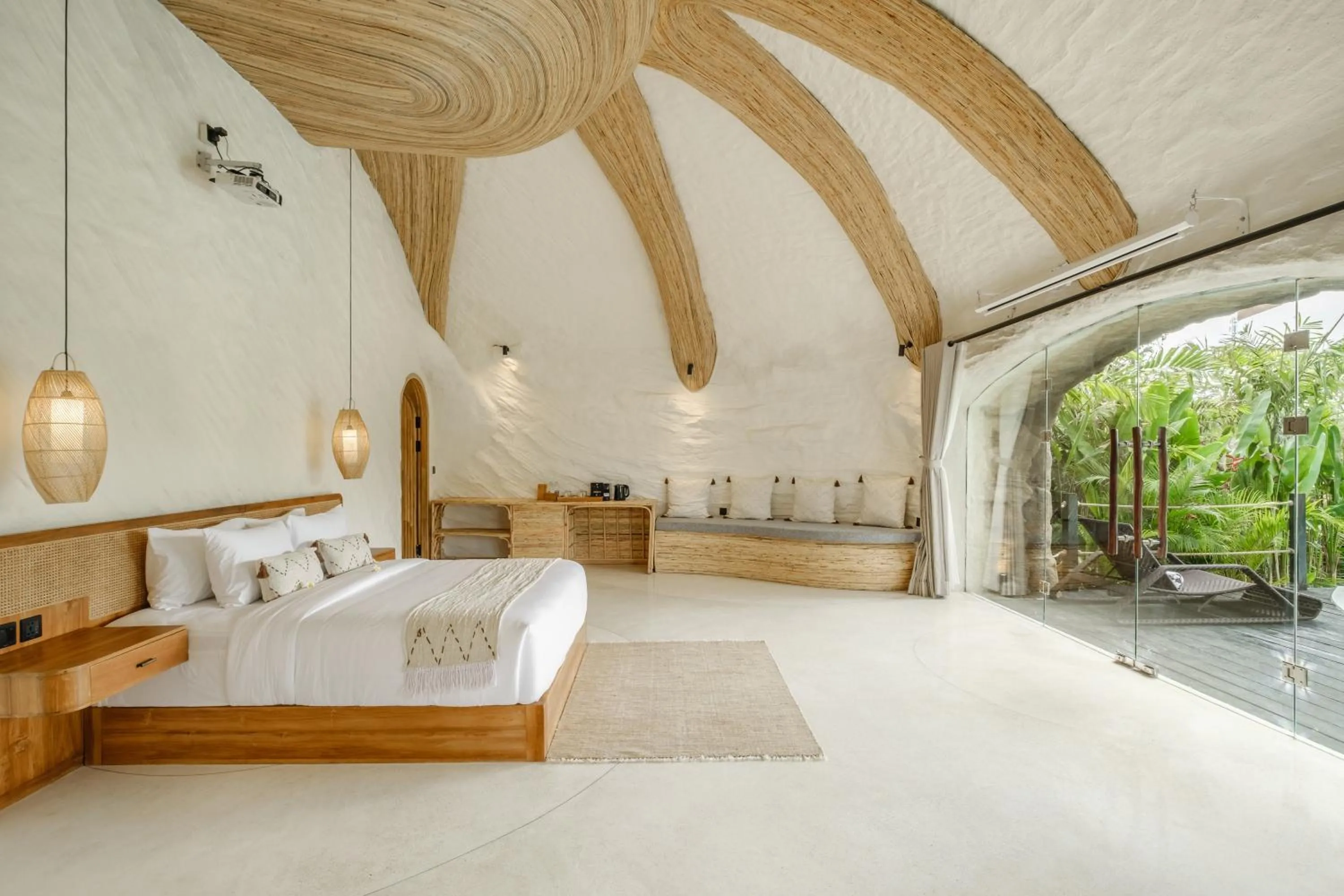 Photo of the whole room, Bed in Jungleight Bali