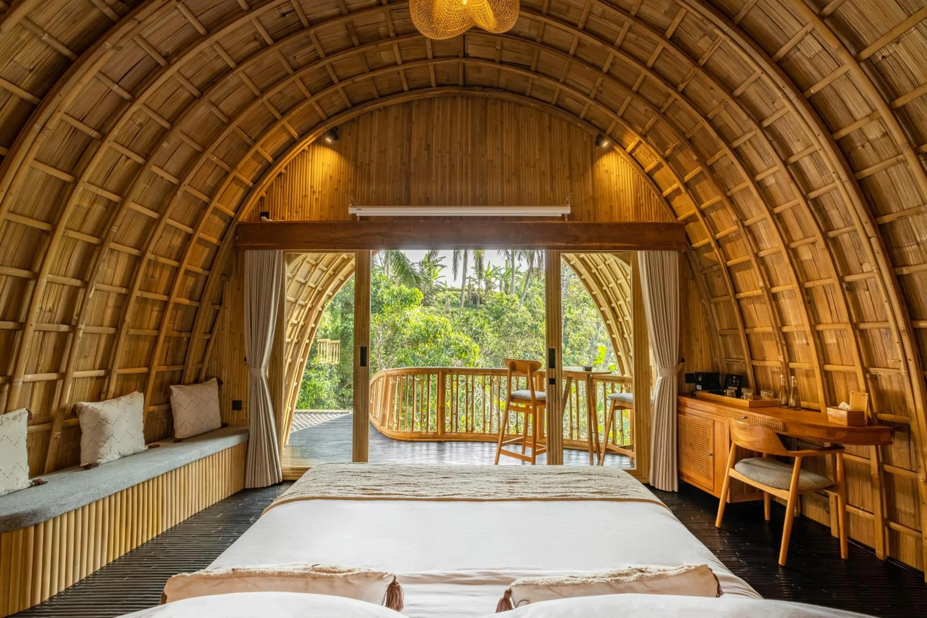 Bed in Jungleight Bali