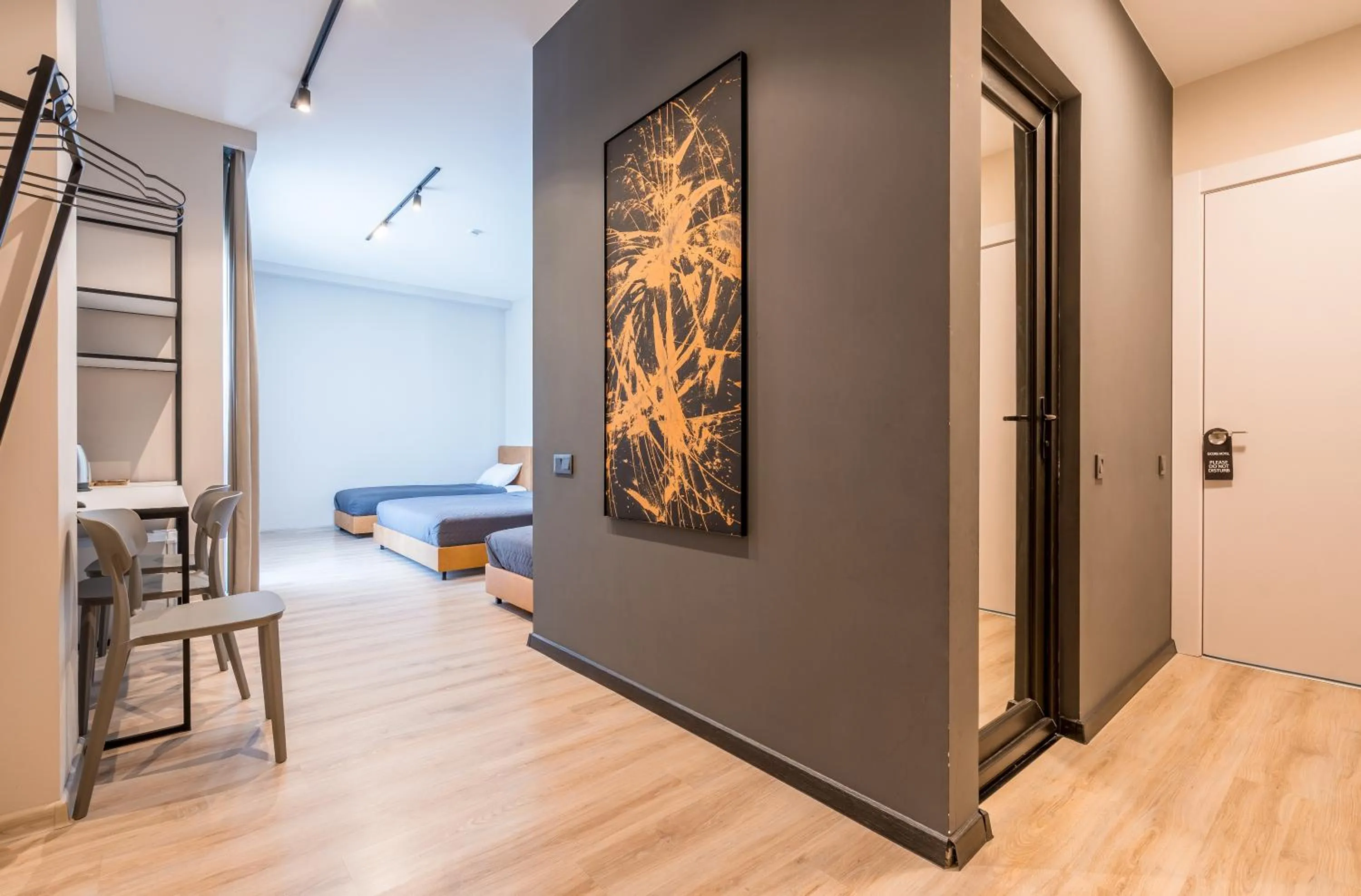 Seating area in Doors Boutique Hotel