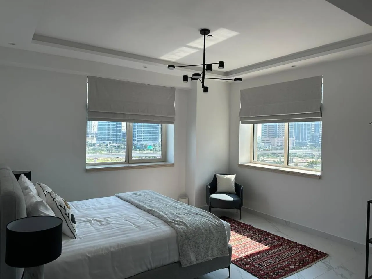 Bed in Al Mesk Tower - Dubai Marina by Golden Casa